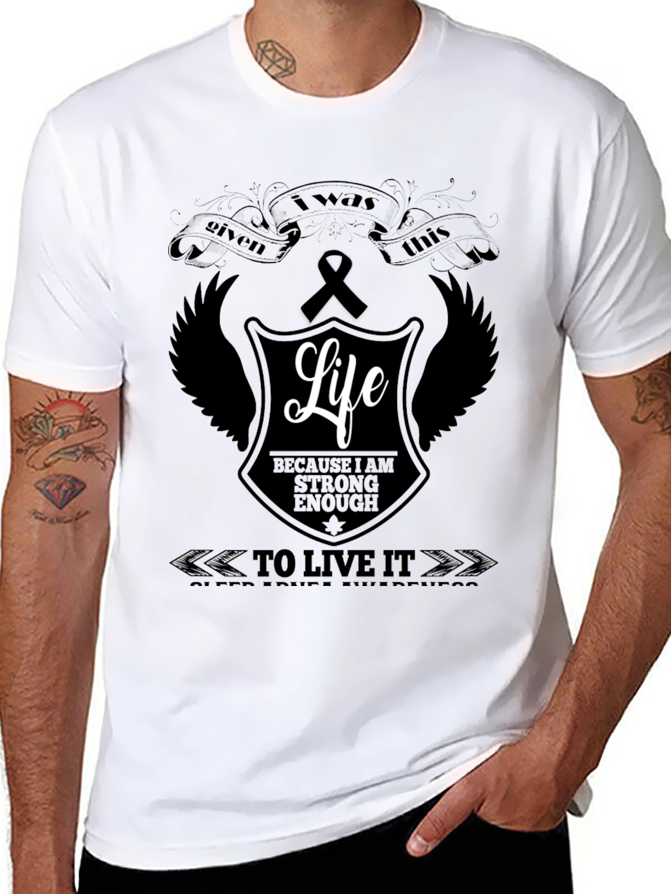 Strong Enough Life Awareness T-Shirt