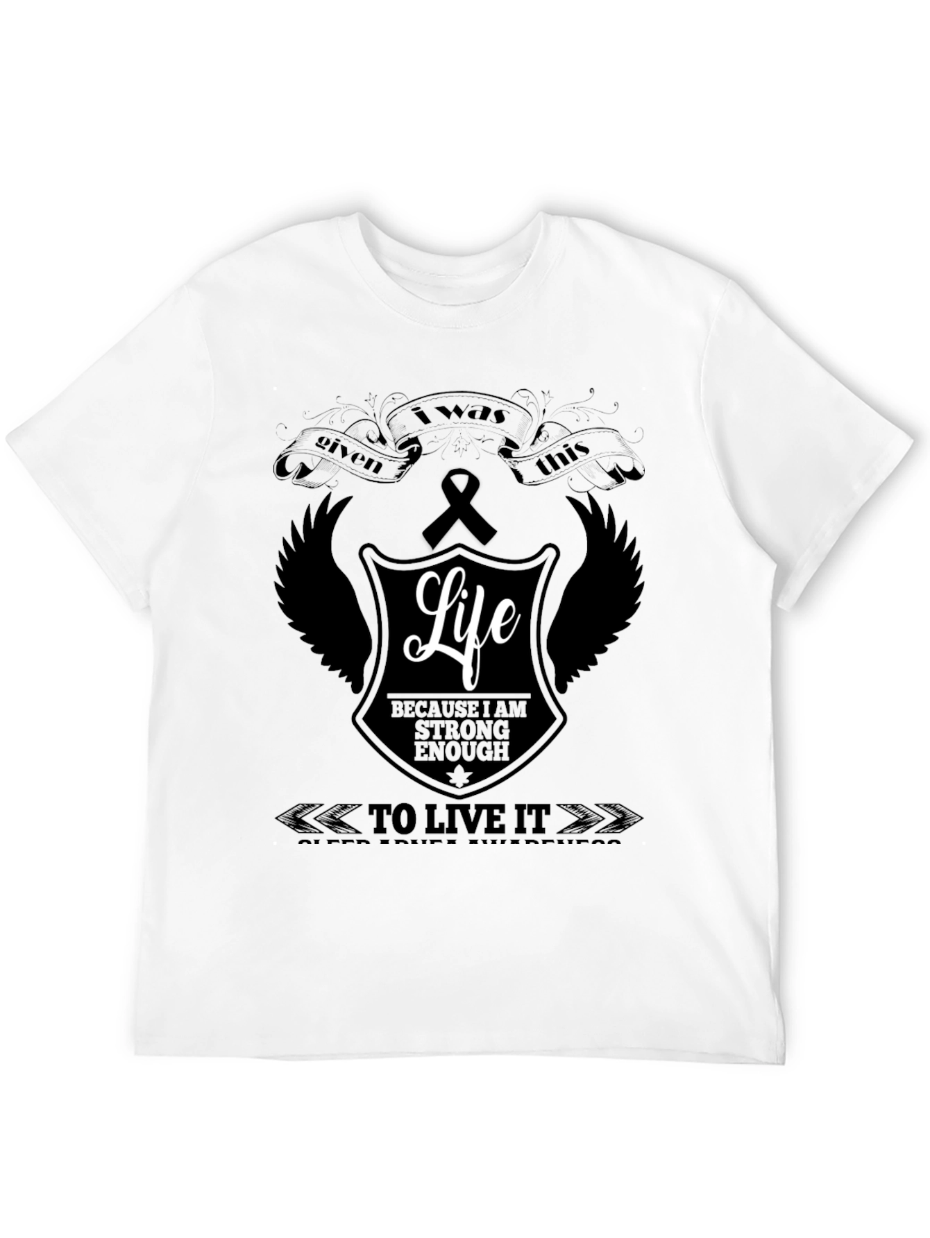 Strong Enough Life Awareness T-Shirt