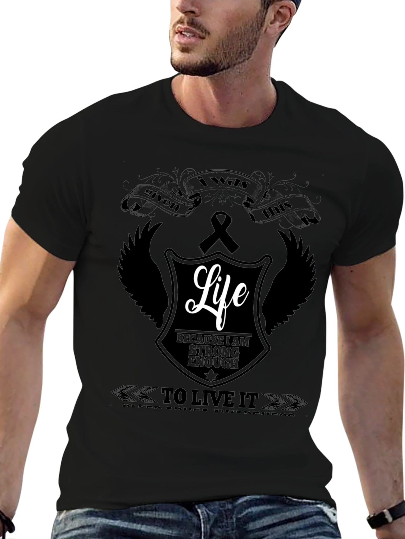 Strong Enough Life Awareness T-Shirt