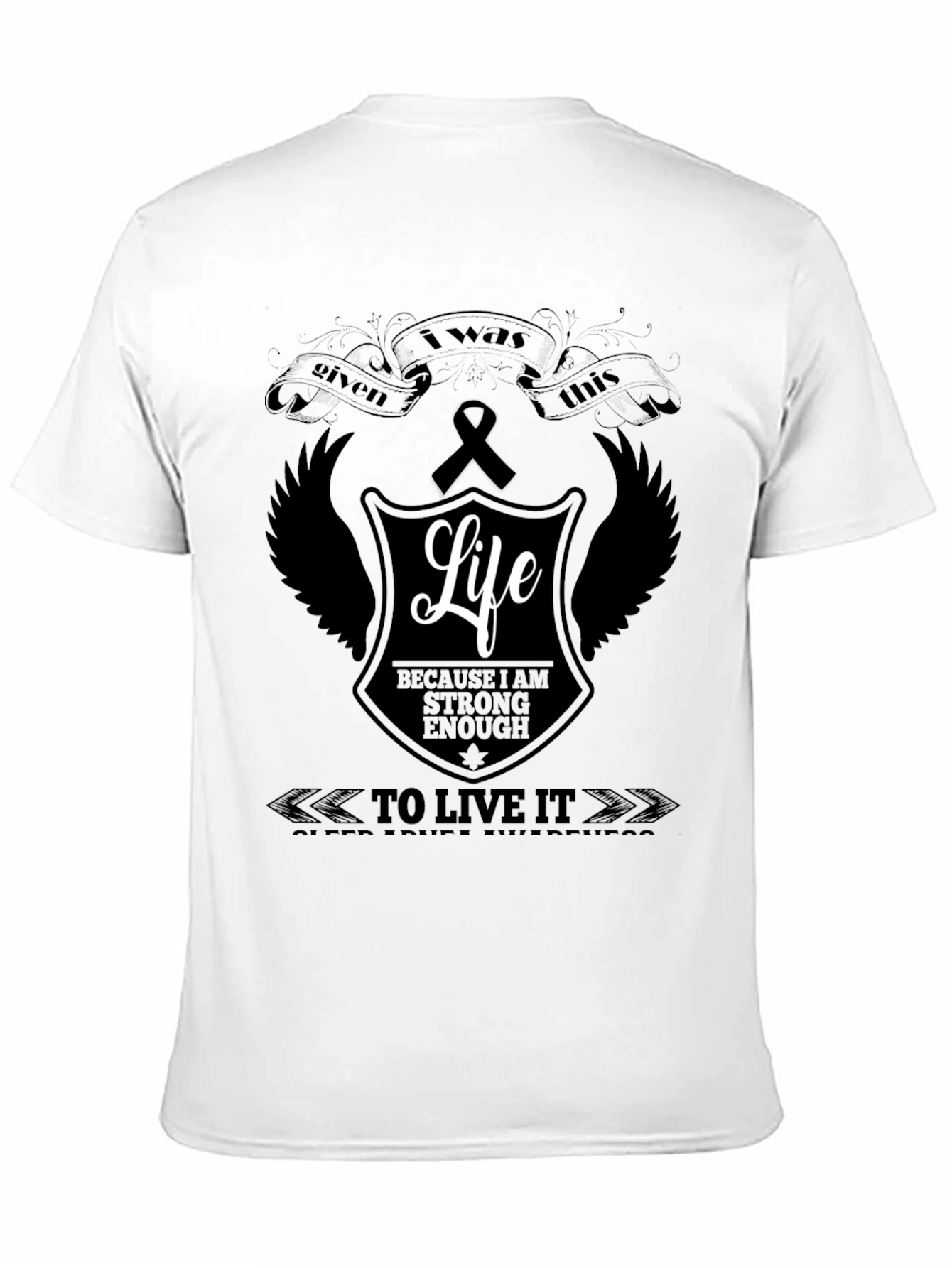 Strong Enough Life Awareness T-Shirt