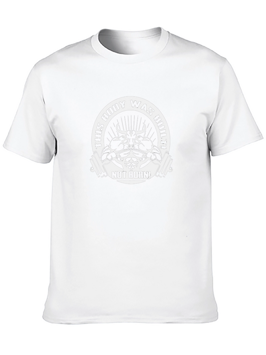 Built Body Graphic Tee - Fitness Motivation Shirt