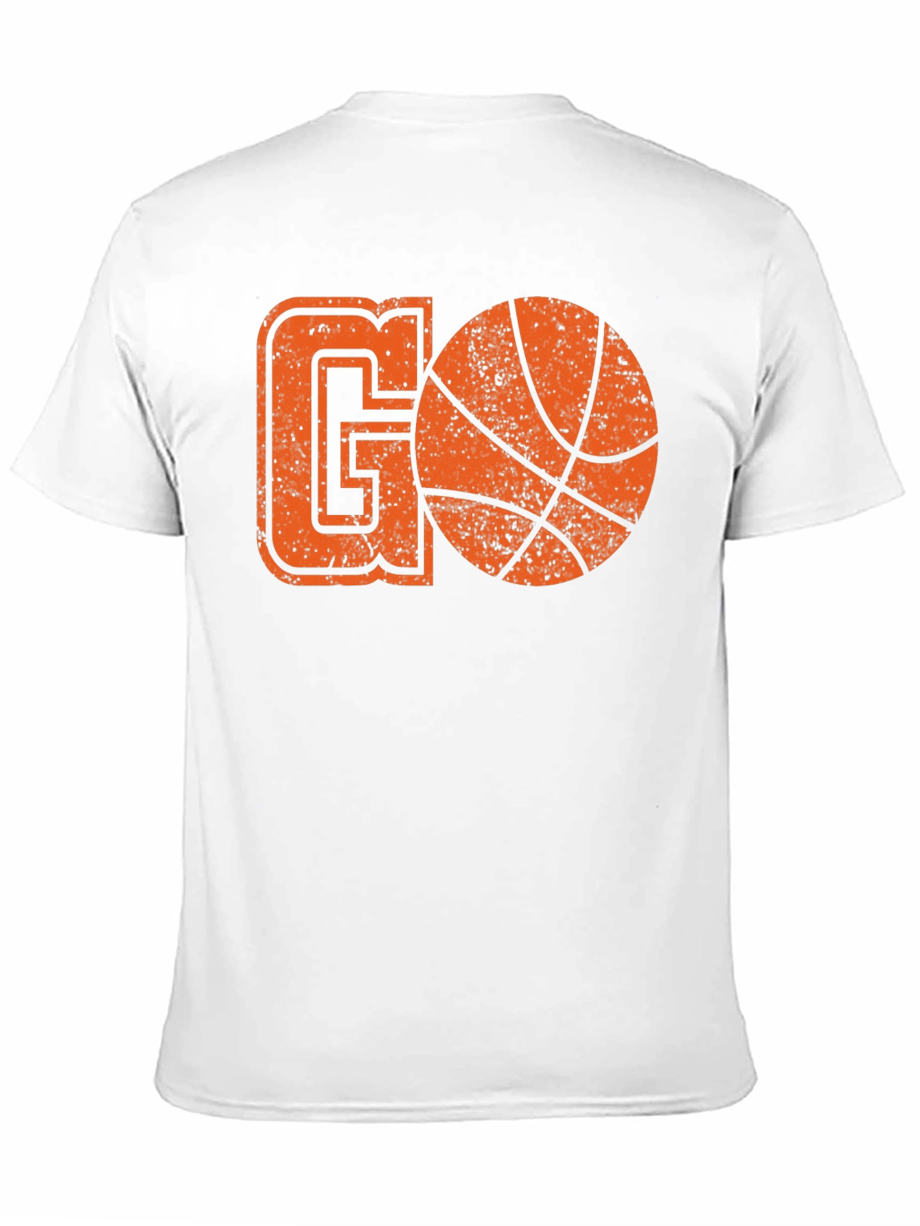 Basketball GO T-Shirt - Black Cotton Graphic Tee
