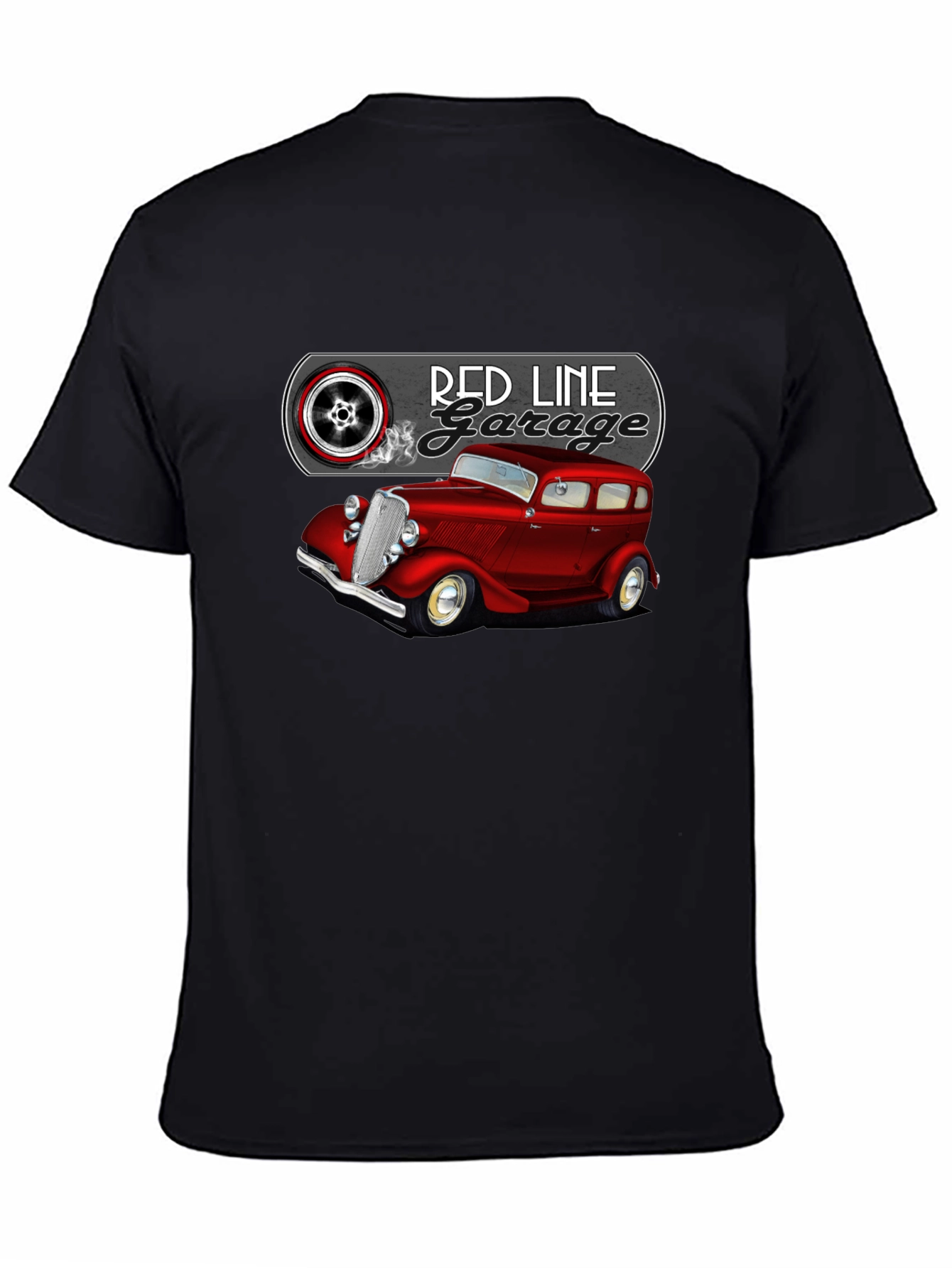 Red Line Garage Classic Car T-Shirt