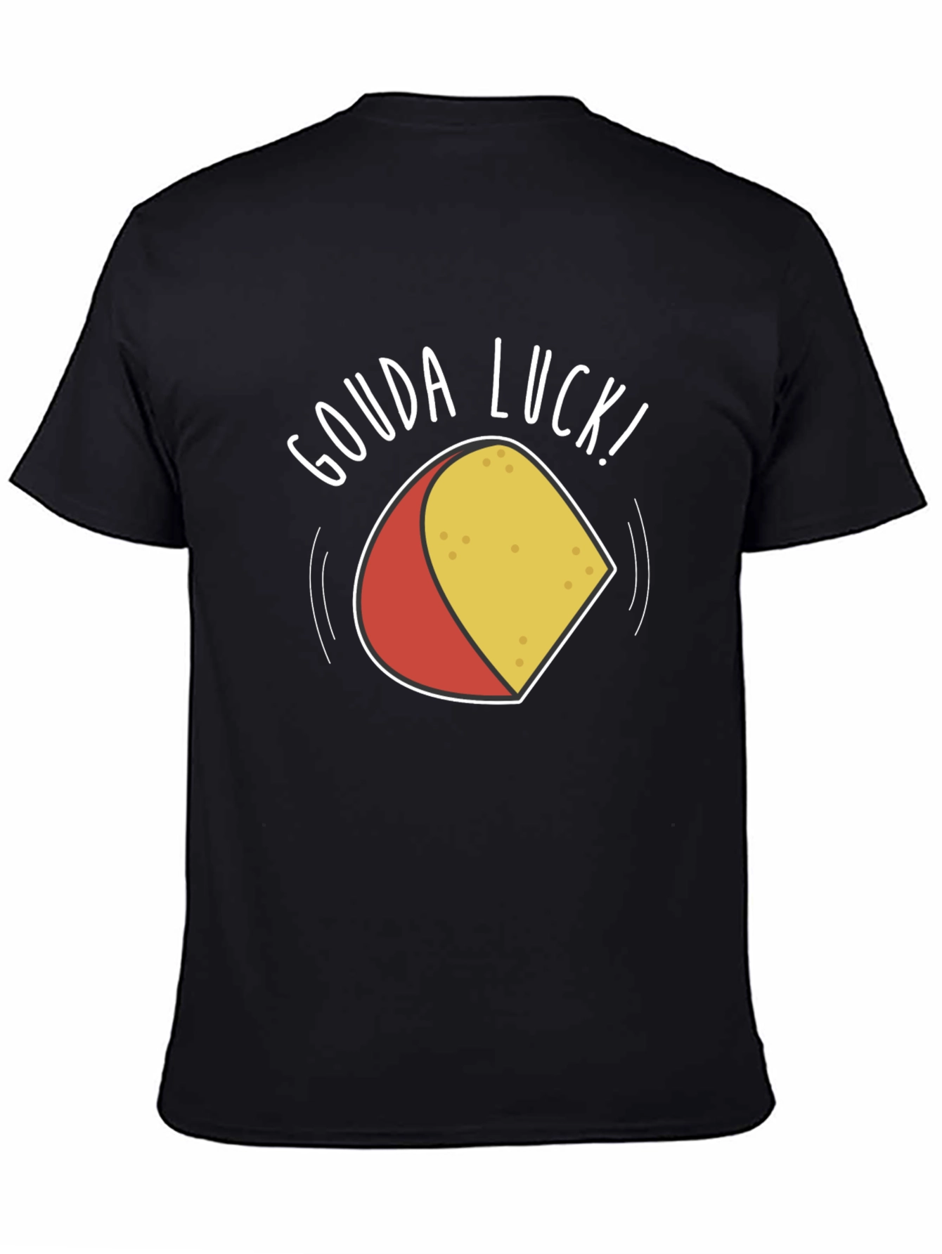 Gouda Luck T-Shirt - Funny Cheese Pun Tee
