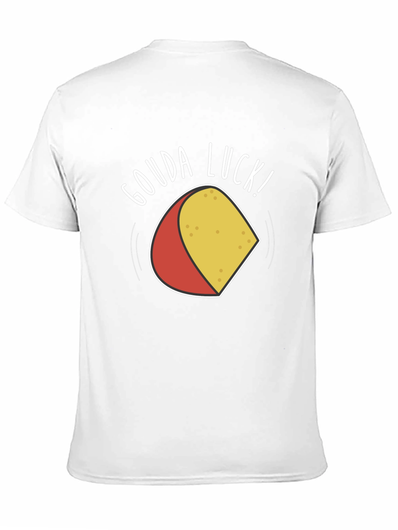 Gouda Luck T-Shirt - Funny Cheese Pun Tee