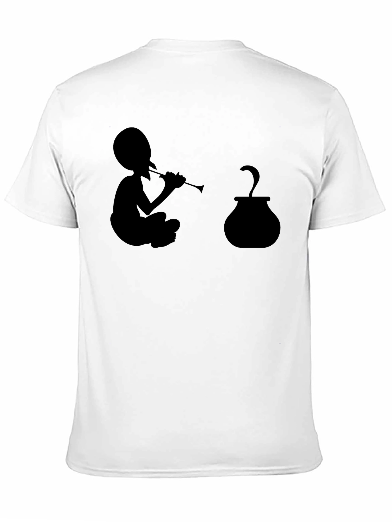 Snake Charmer Graphic T-Shirt Black