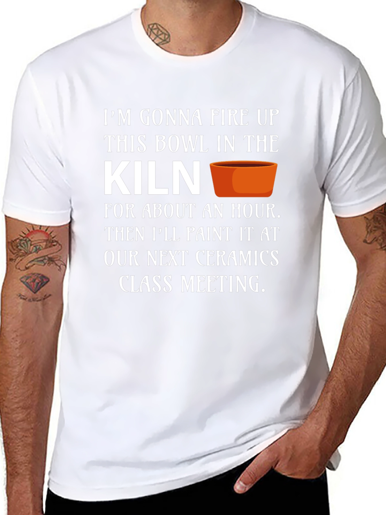 Ceramics Class T-Shirt - Kiln Firing