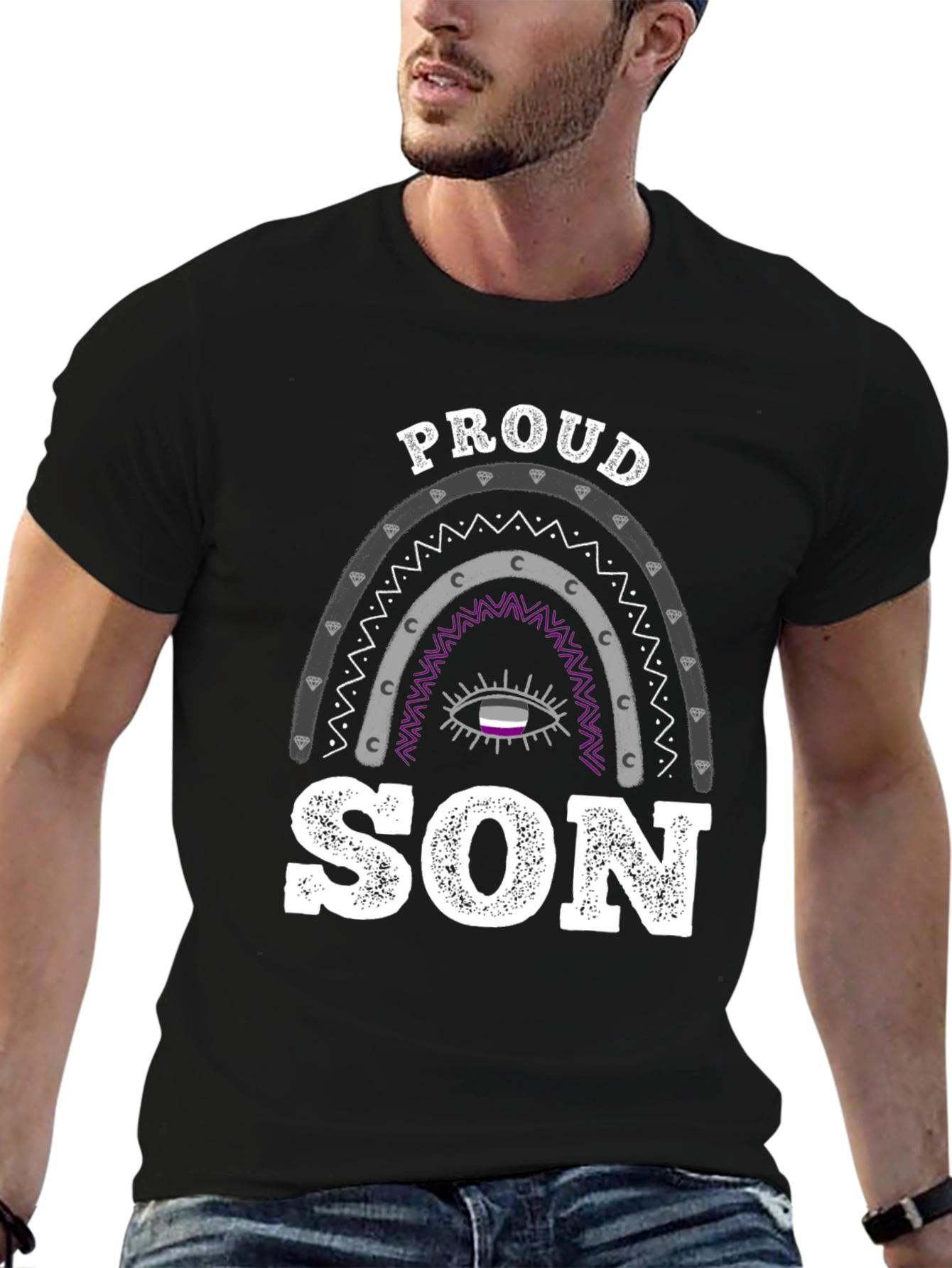 Proud Son Asexual Pride T-Shirt