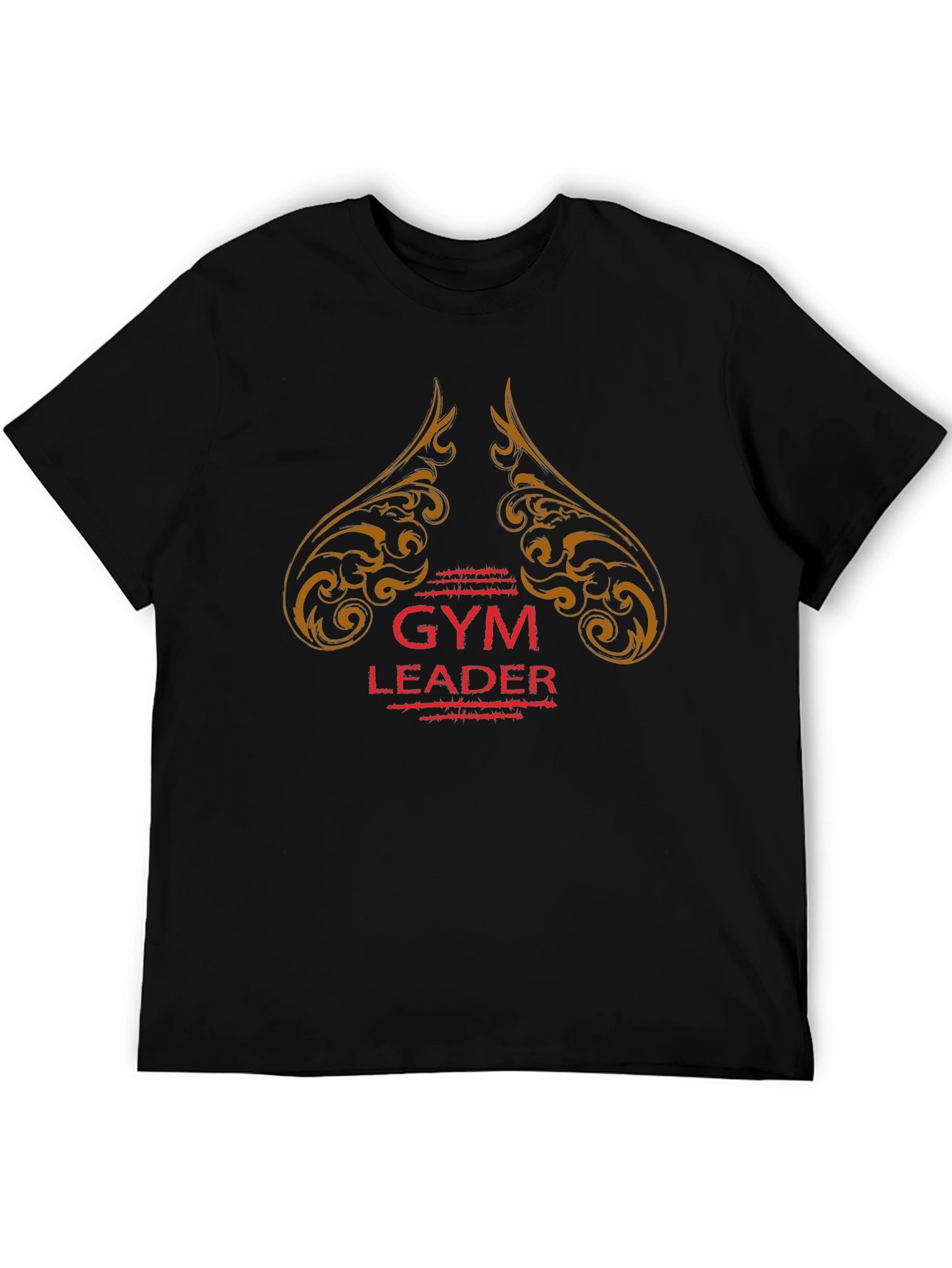 Gym Leader T-Shirt - Black Graphic Tee