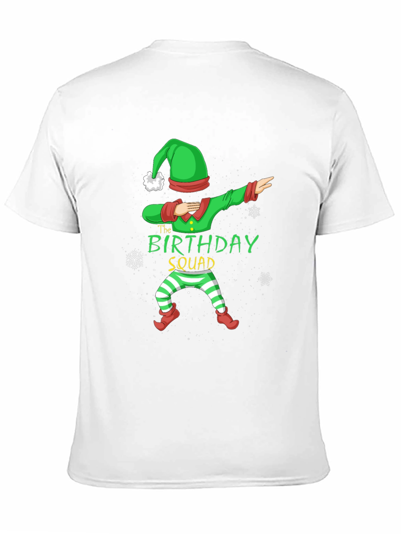 Birthday Squad Elf Dabbing T-Shirt