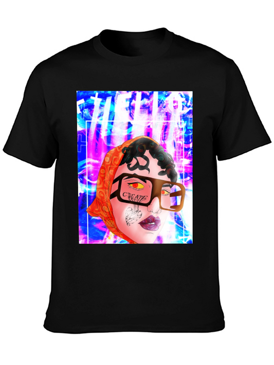 Unique Graphic Print T-Shirt