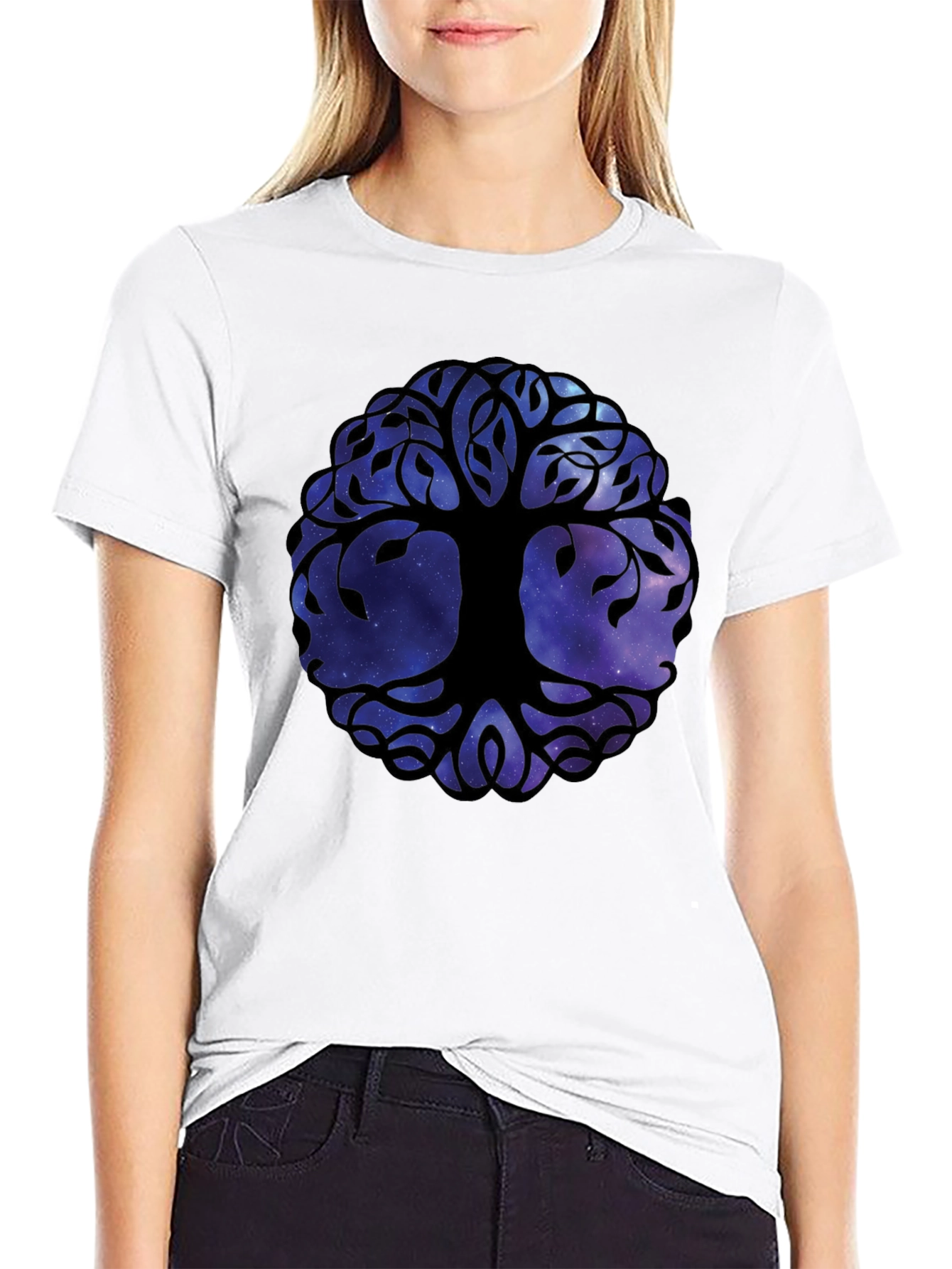 Tree of Life Galaxy T-Shirt - Stylish Graphic Tee