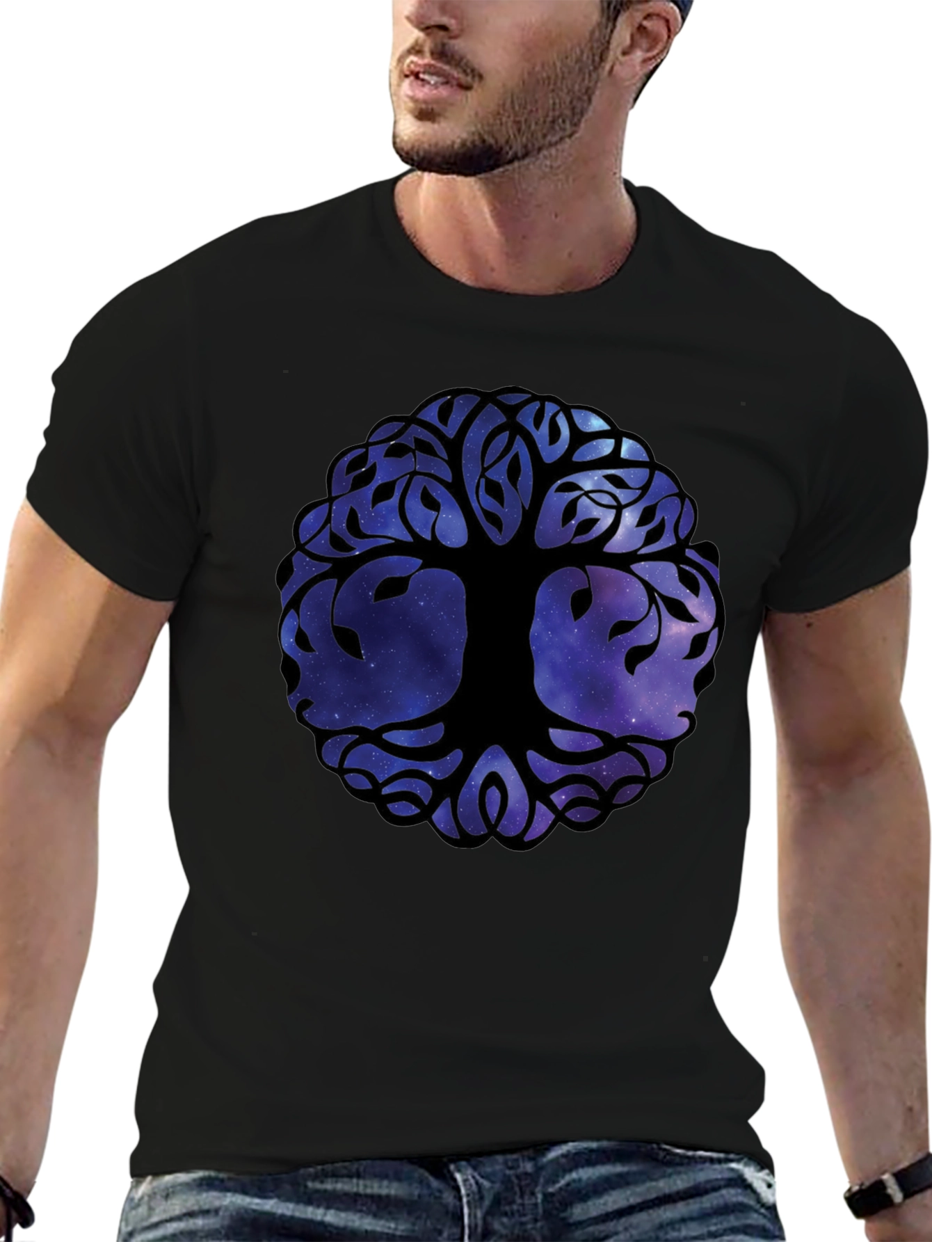 Tree of Life Galaxy T-Shirt - Stylish Graphic Tee