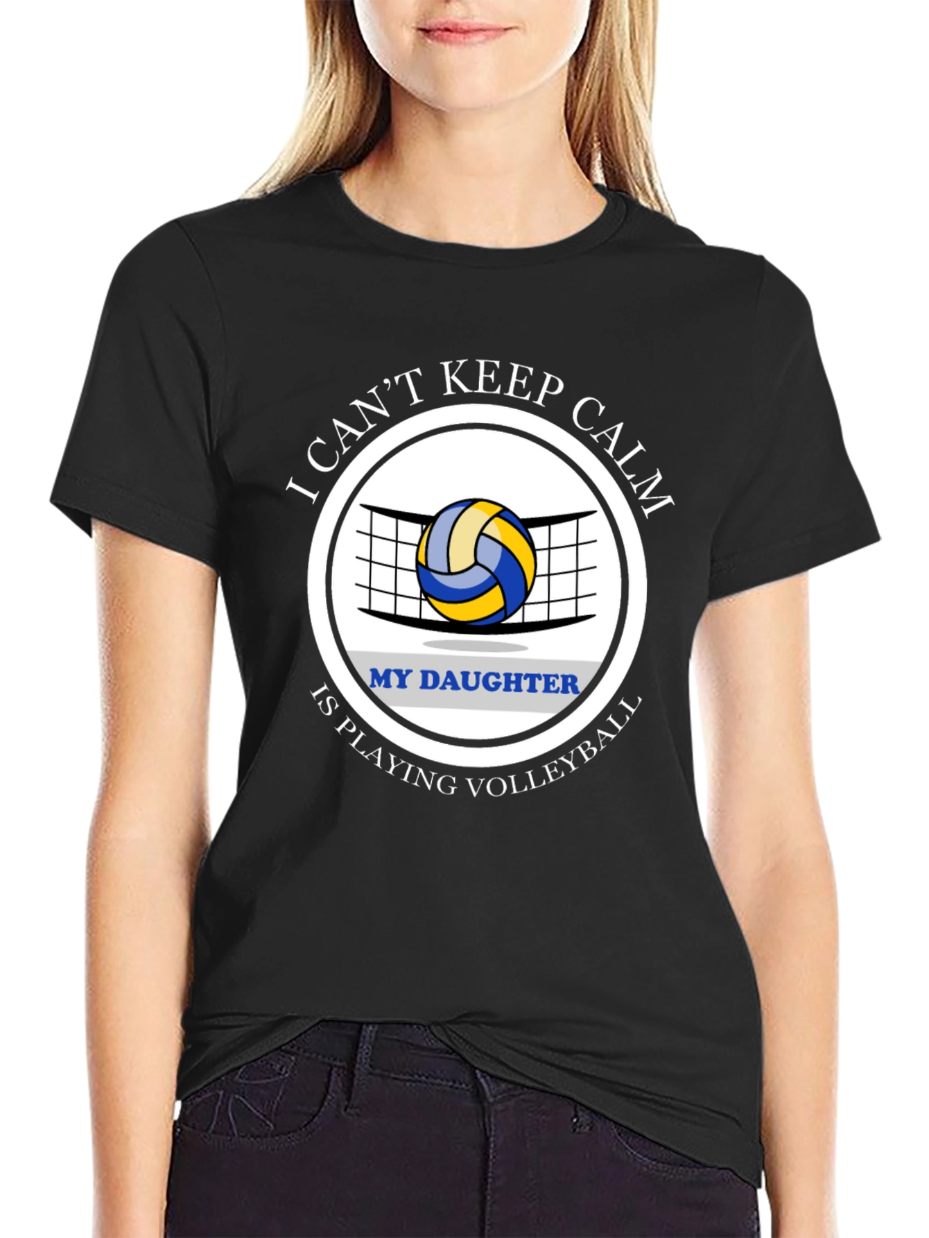 Volleyball Daughter T-Shirt Sport Fan Tee