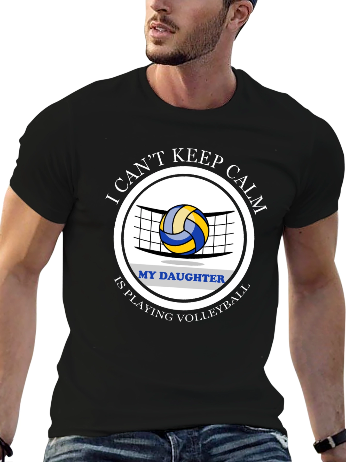 Volleyball Daughter T-Shirt Sport Fan Tee