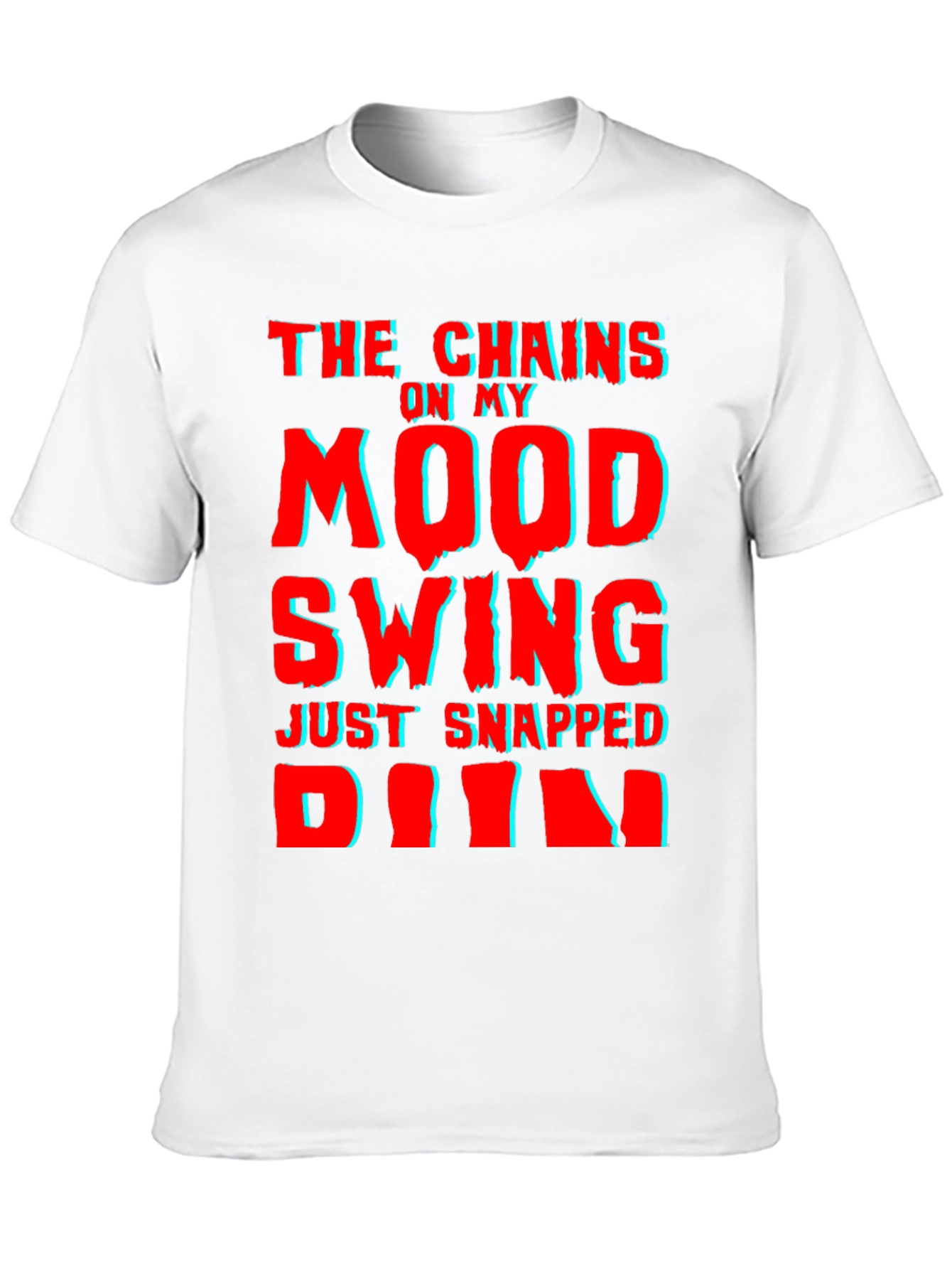 Mood Swing Snapped Graphic Tee - Funny T-Shirt