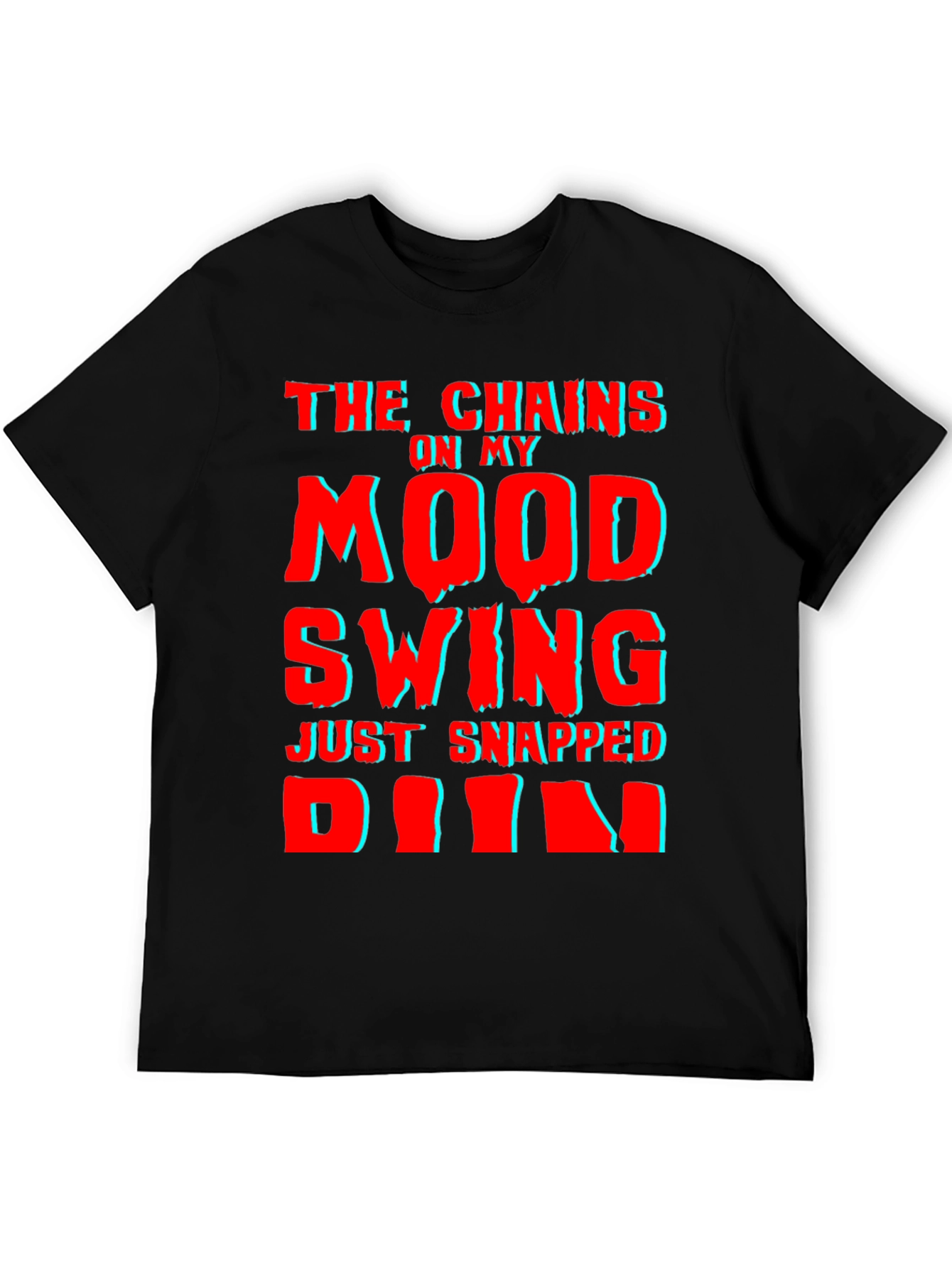 Mood Swing Snapped Graphic Tee - Funny T-Shirt
