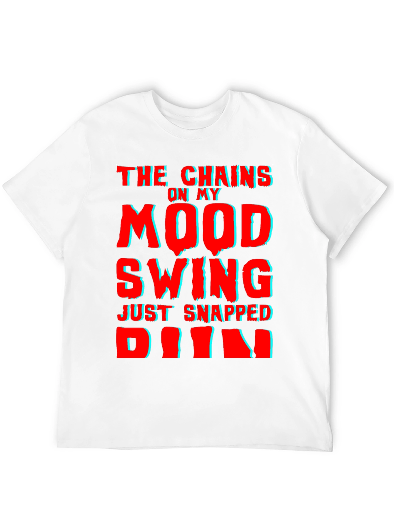 Mood Swing Snapped Graphic Tee - Funny T-Shirt