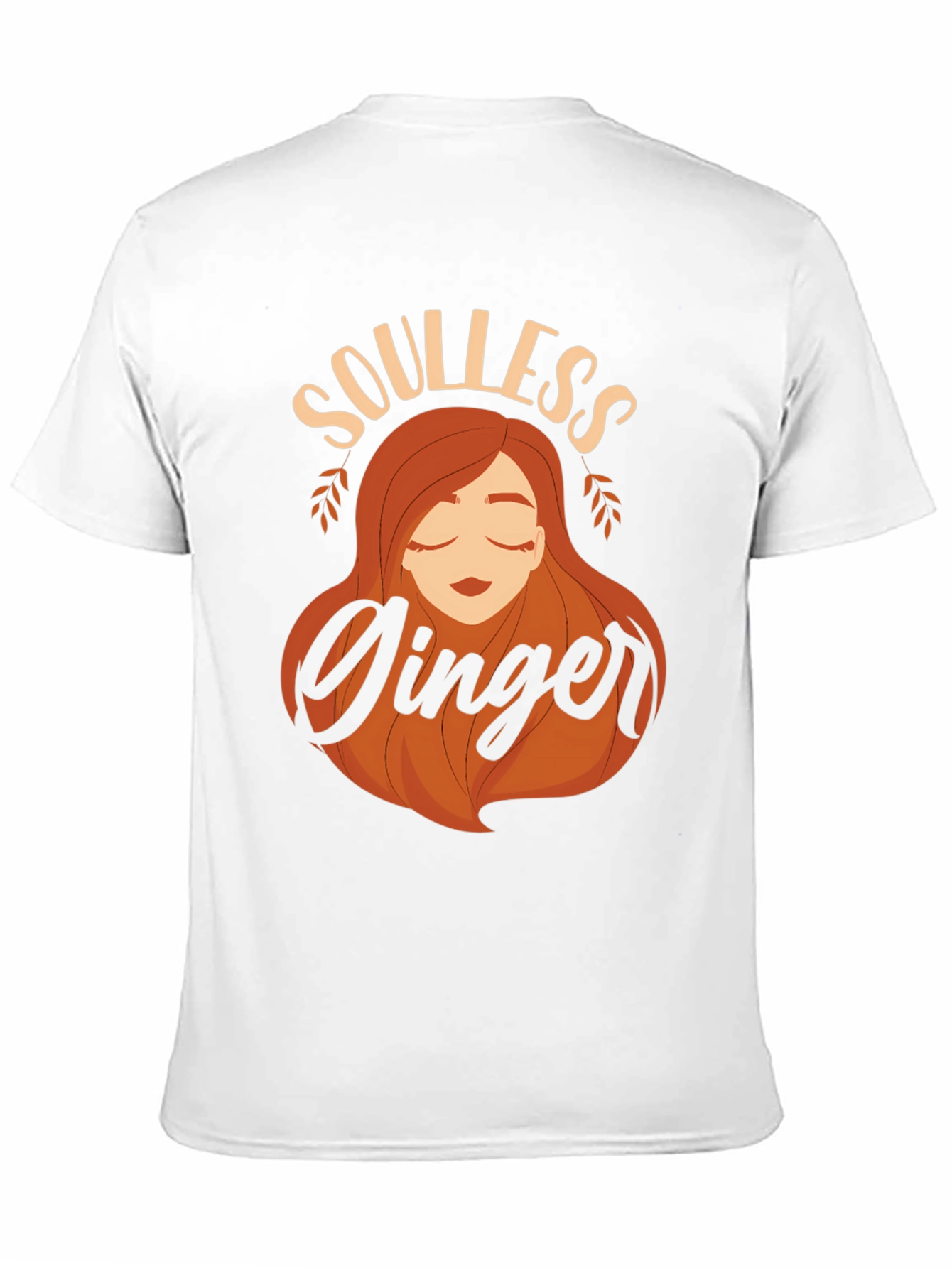 Soulless Ginger Graphic T-Shirt - Black Tee