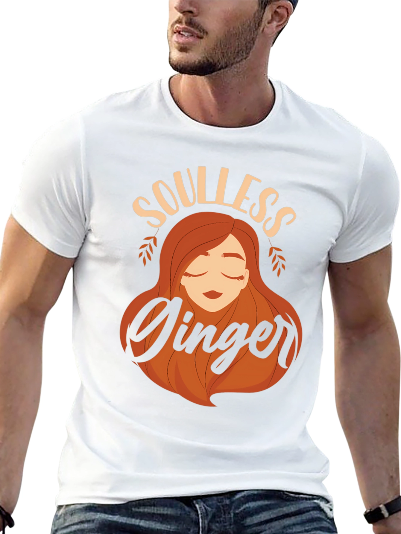 Soulless Ginger Graphic T-Shirt - Black Tee