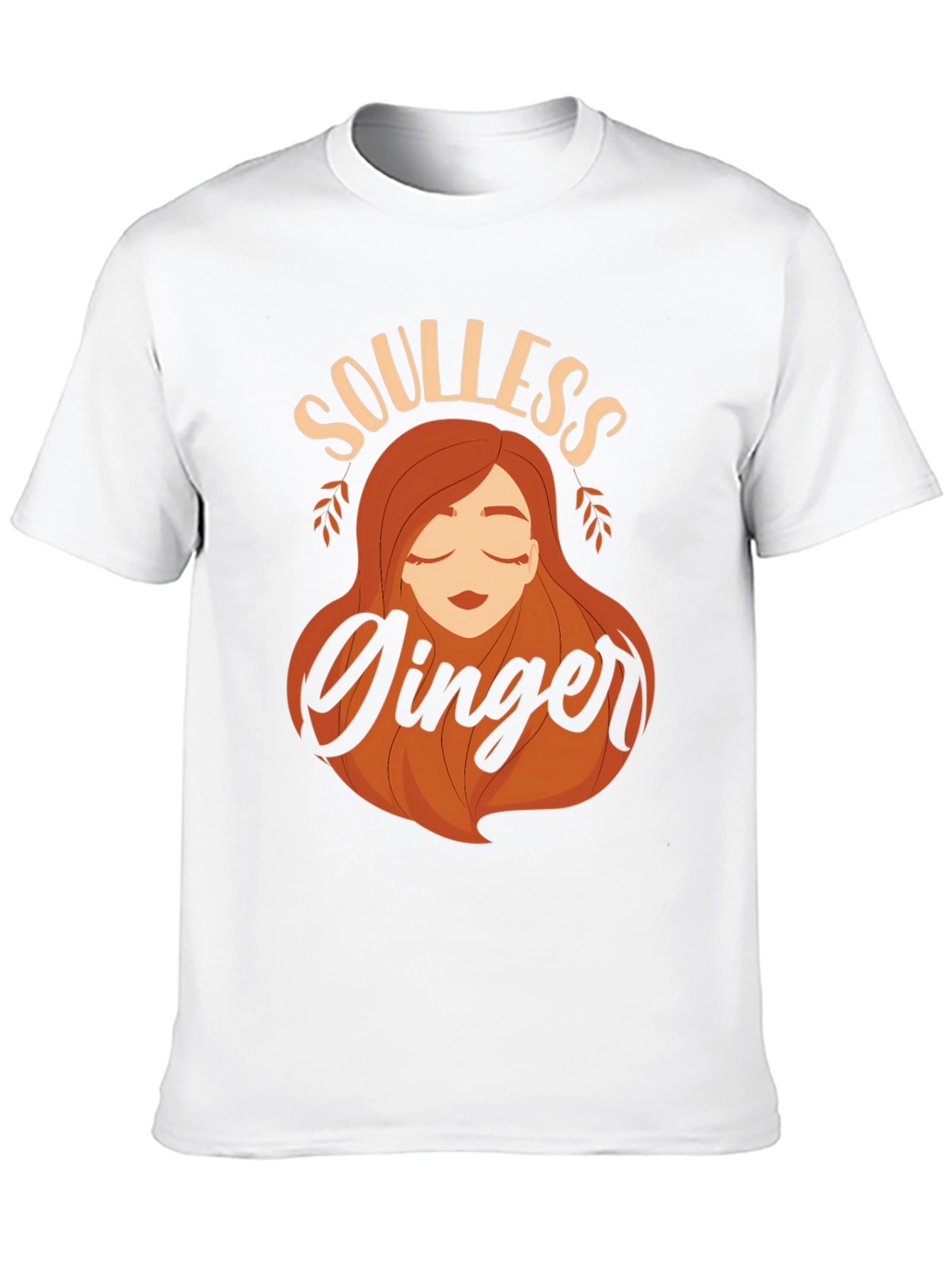 Soulless Ginger Graphic T-Shirt - Black Tee