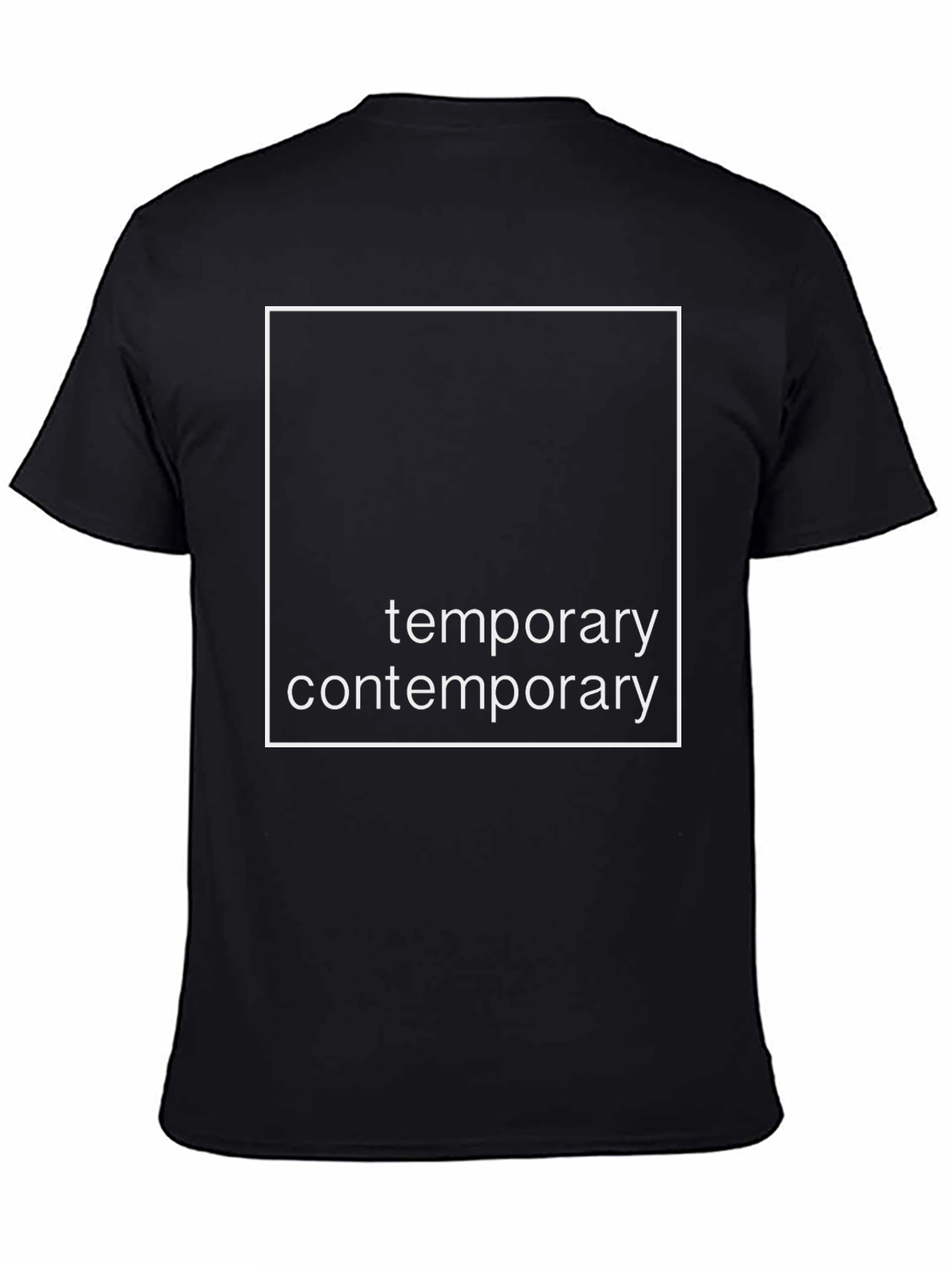 Temporary Contemporary Graphic Tee - Modern Style