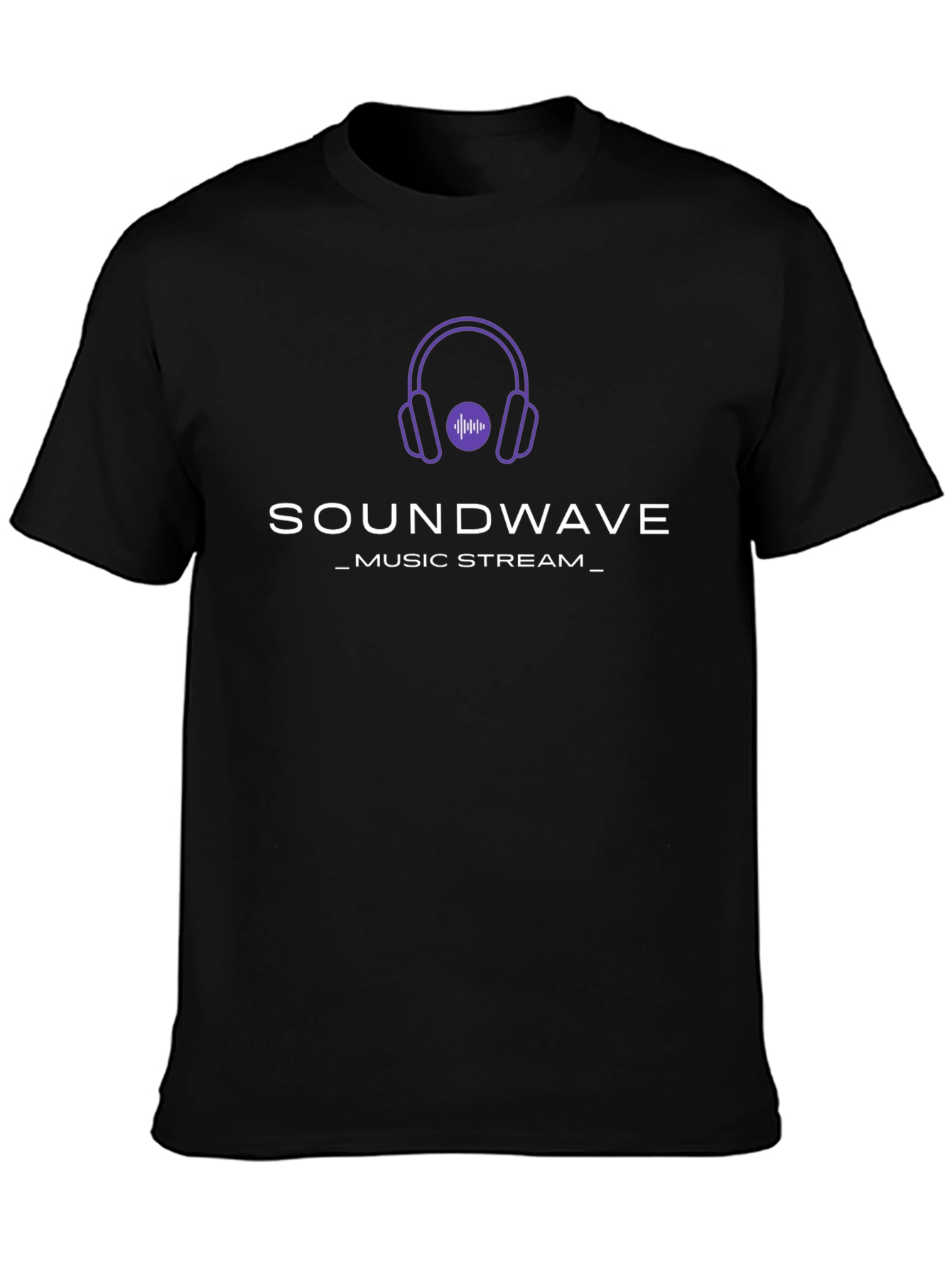 Soundwave Music Stream T-Shirt - Stylish Audio Apparel