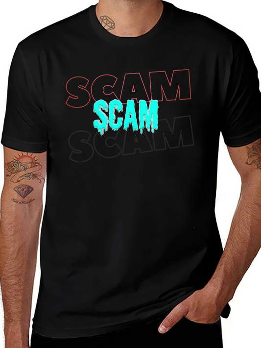 Scam T-Shirt - Trendy Graphic Tee