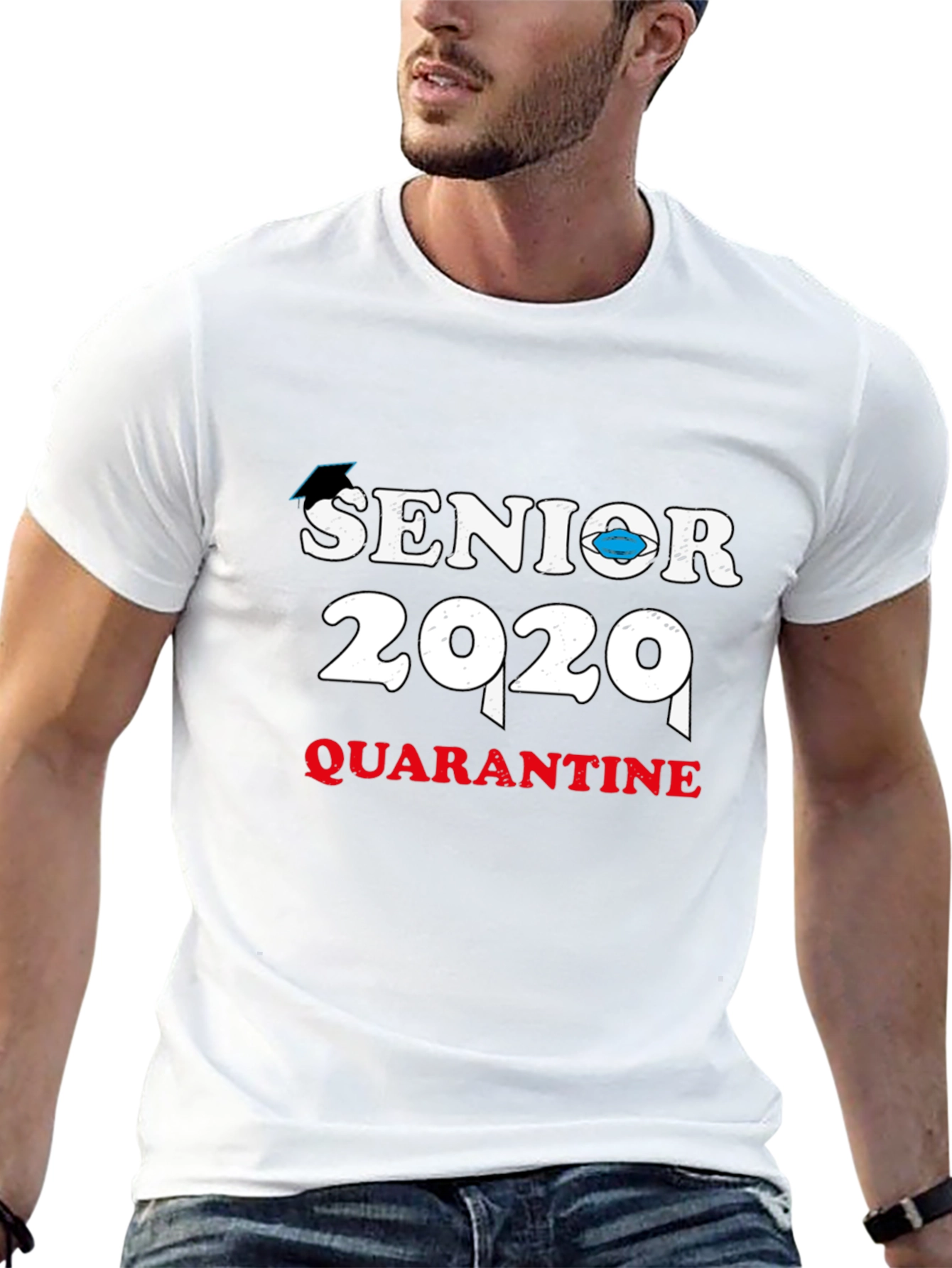 Senior 2020 Quarantine T-Shirt - Graduation Tee