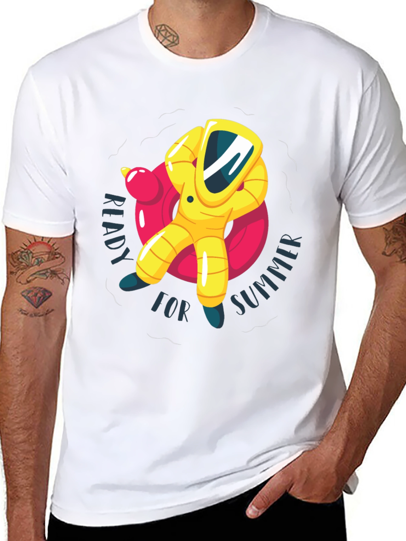 Ready for Summer Astronaut T-Shirt