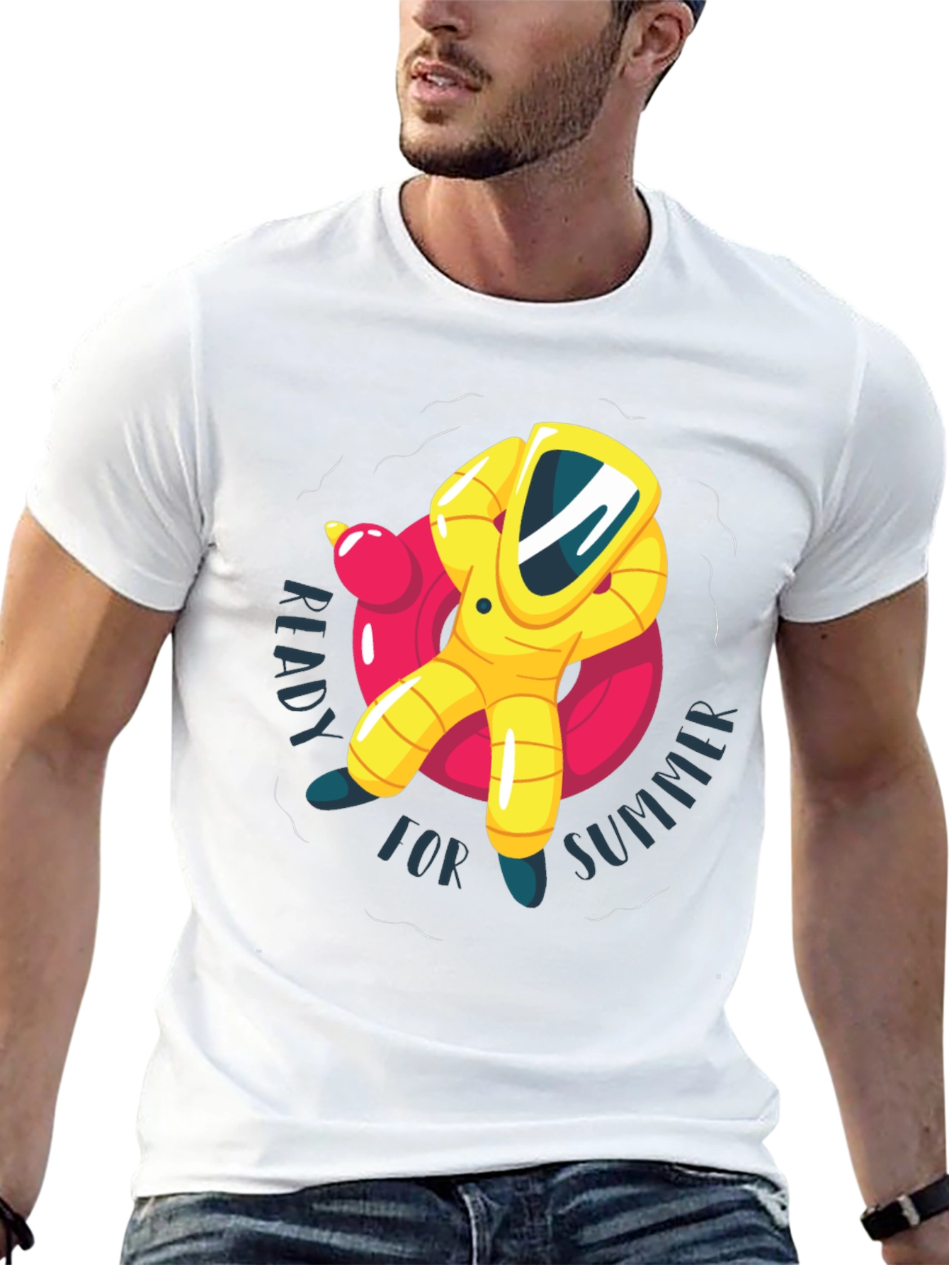 Ready for Summer Astronaut T-Shirt