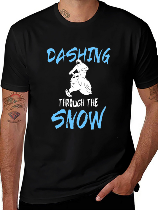Dashing Through The Snow Graphic Tee