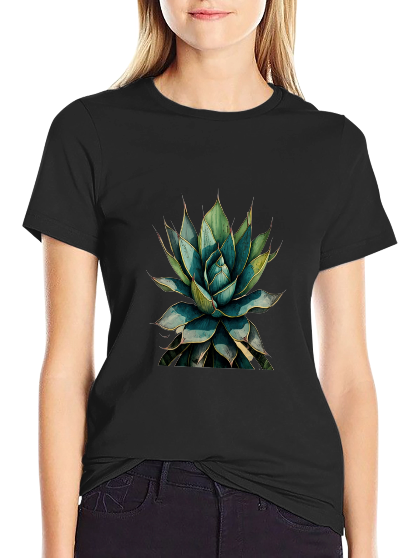 Botanical Graphic Tee - Desert Bloom Shirt