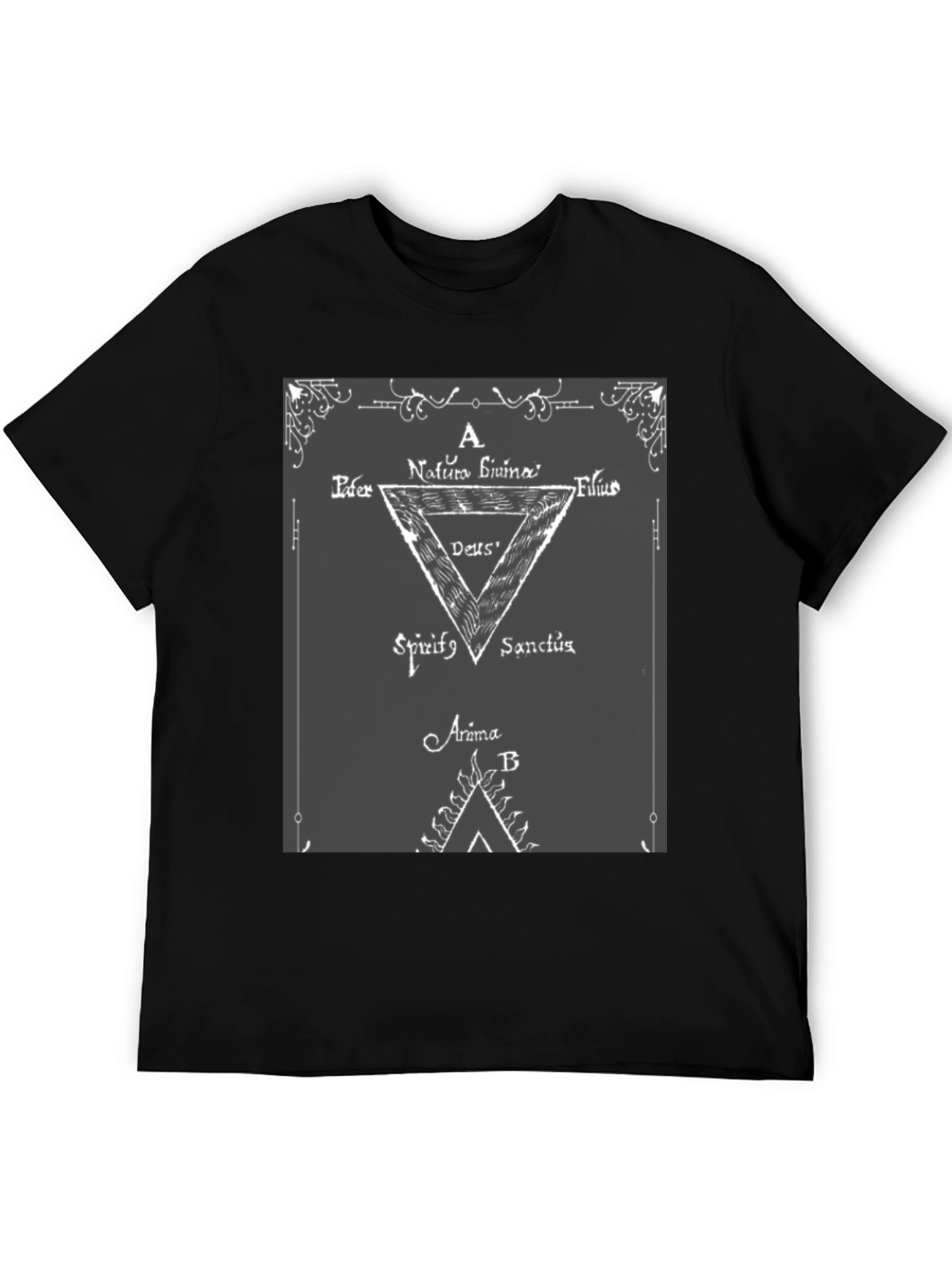 Occult Symbol Graphic T-Shirt