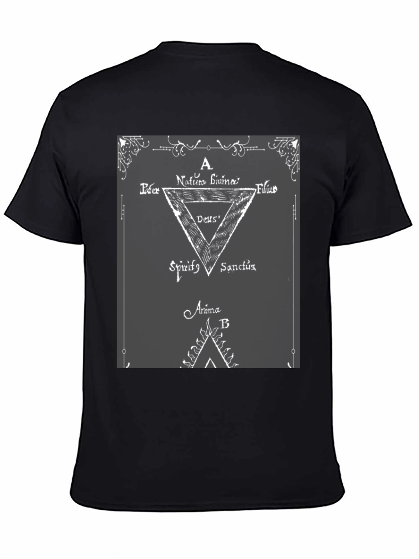 Occult Symbol Graphic T-Shirt