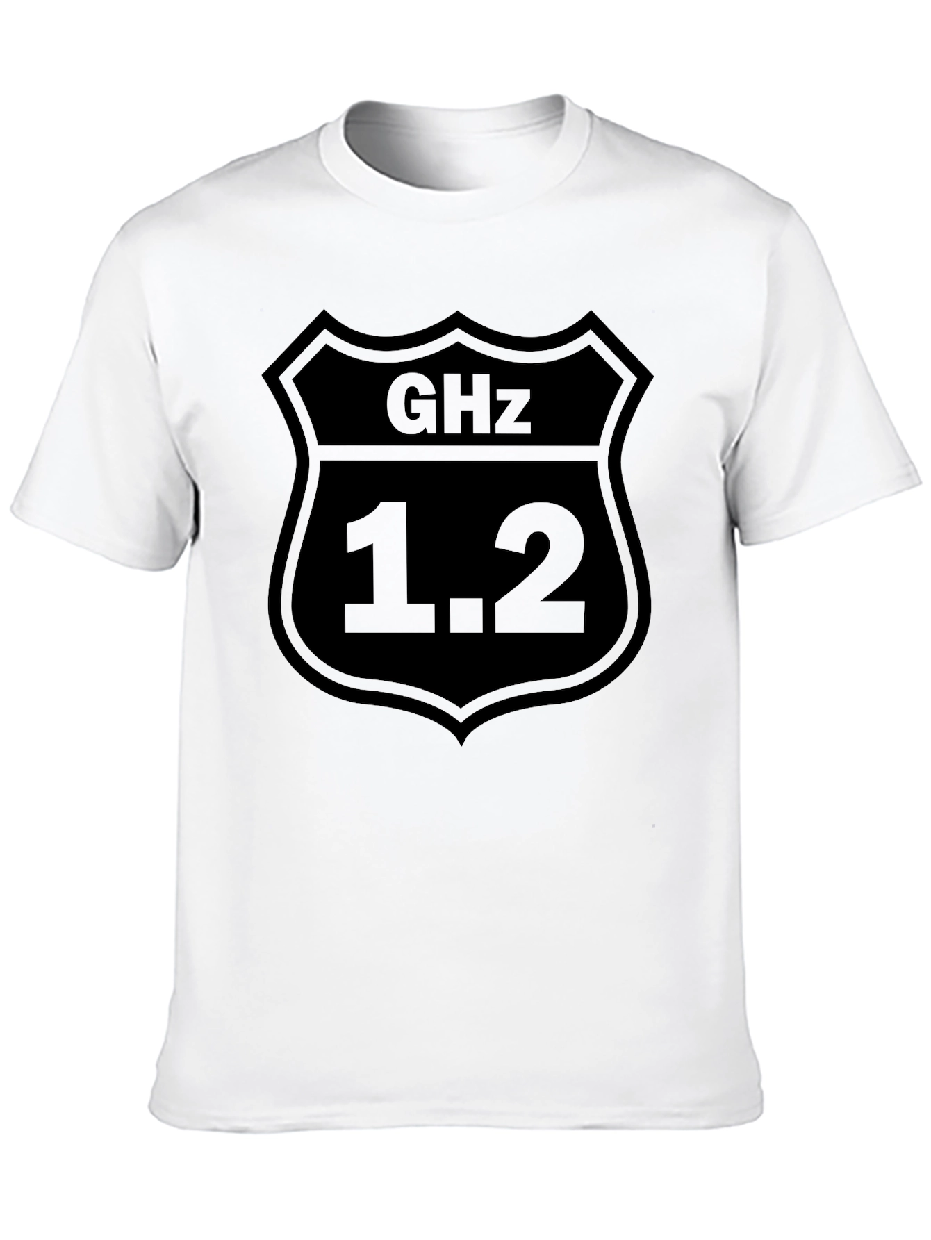 GHz 1.2 Black Graphic T-Shirt