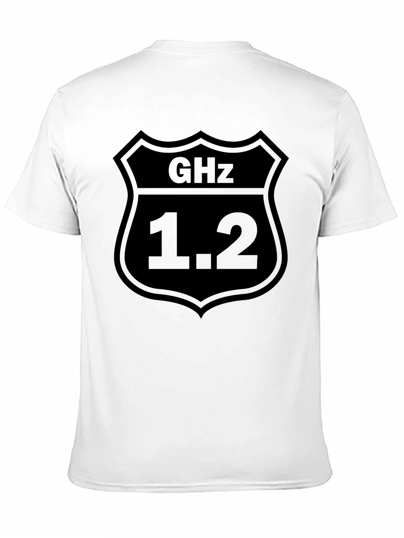 GHz 1.2 Black Graphic T-Shirt