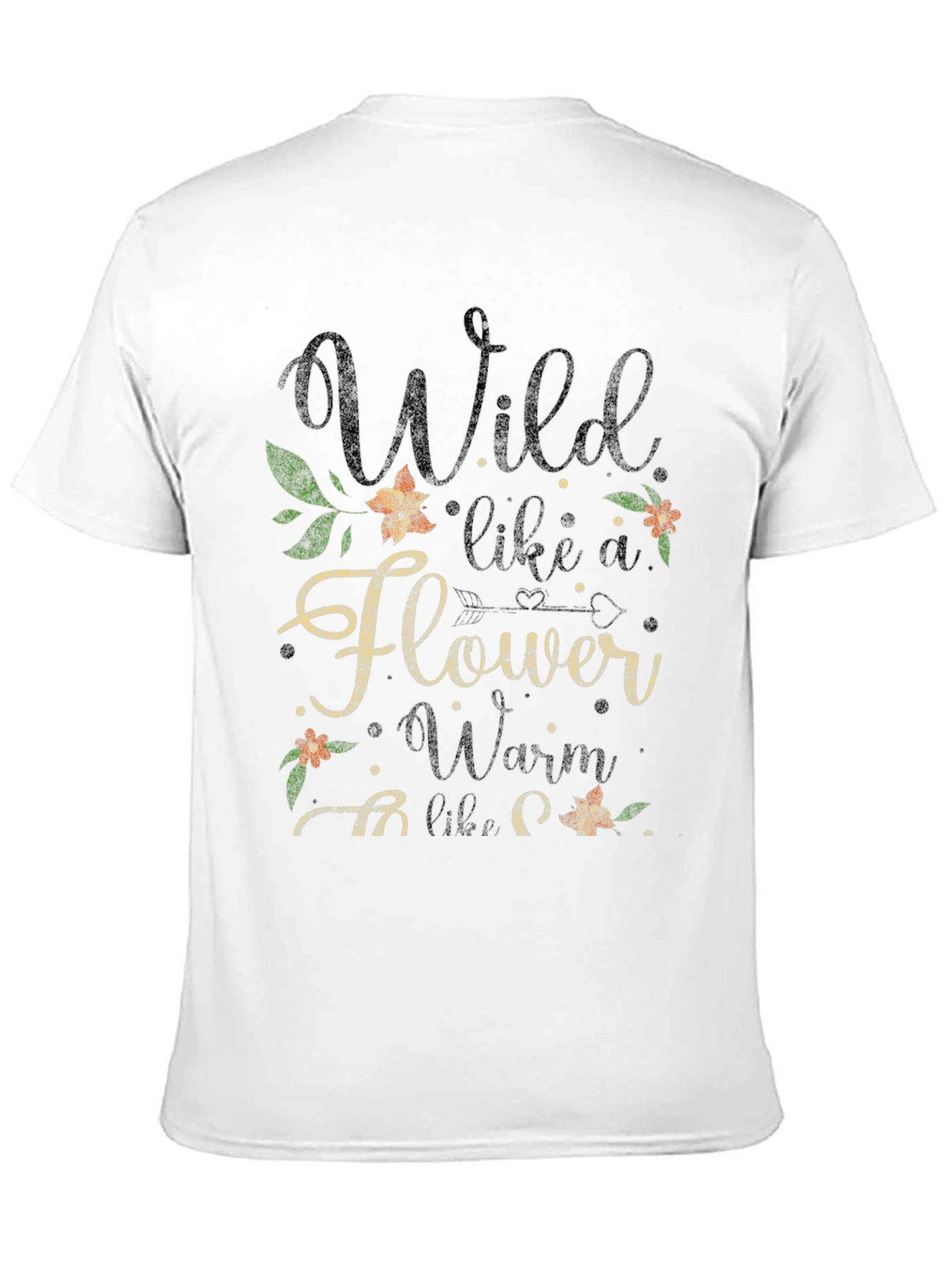 Wild Flower Graphic Tee - Stylish & Unique