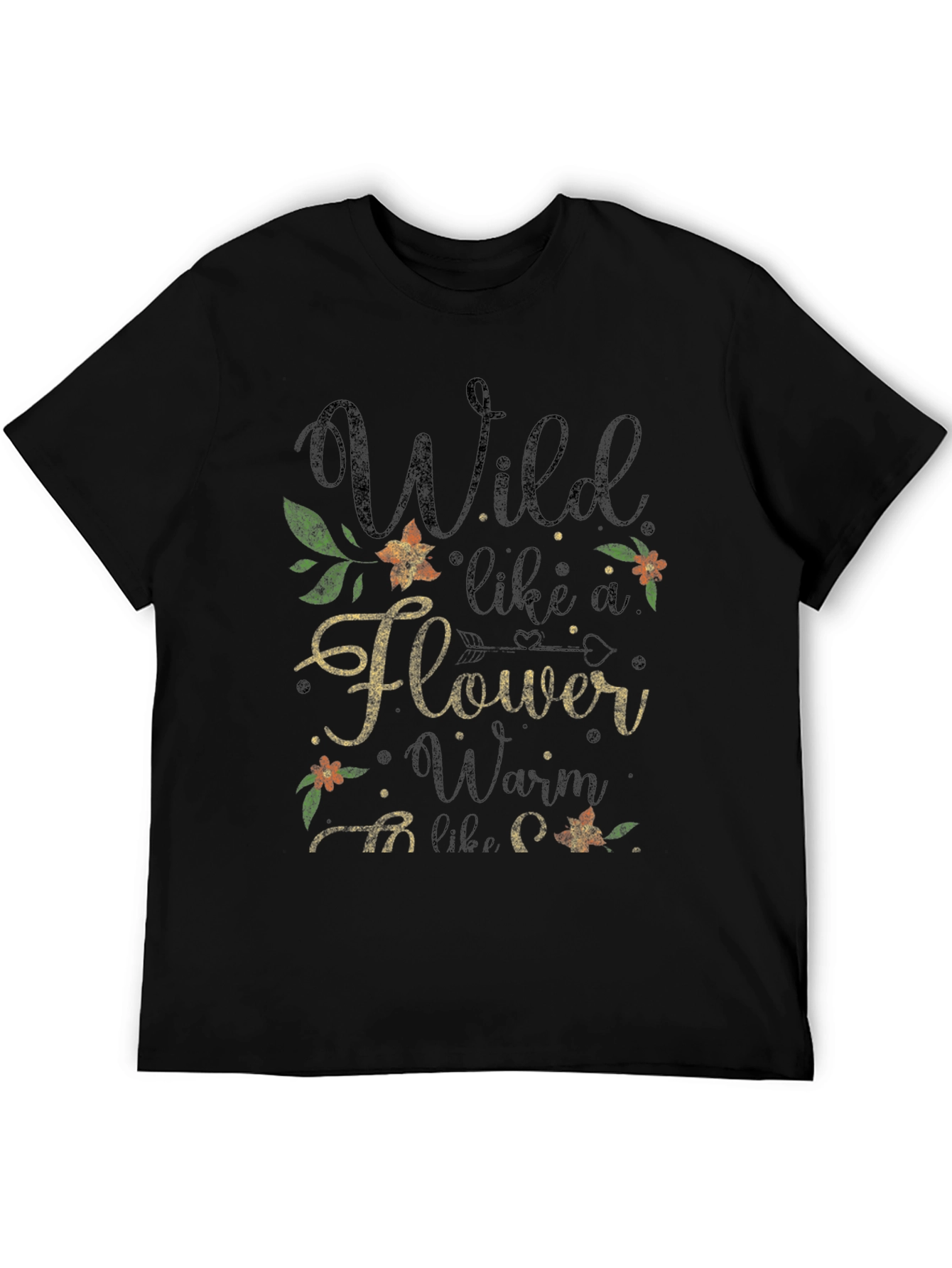 Wild Flower Graphic Tee - Stylish & Unique