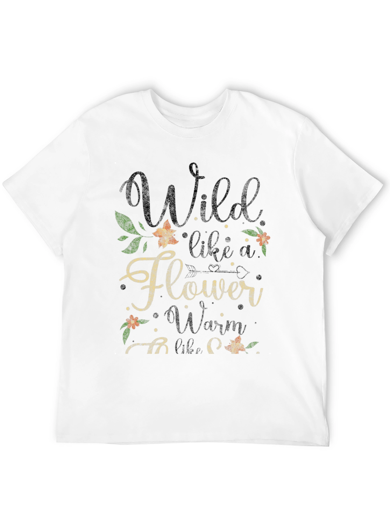 Wild Flower Graphic Tee - Stylish & Unique