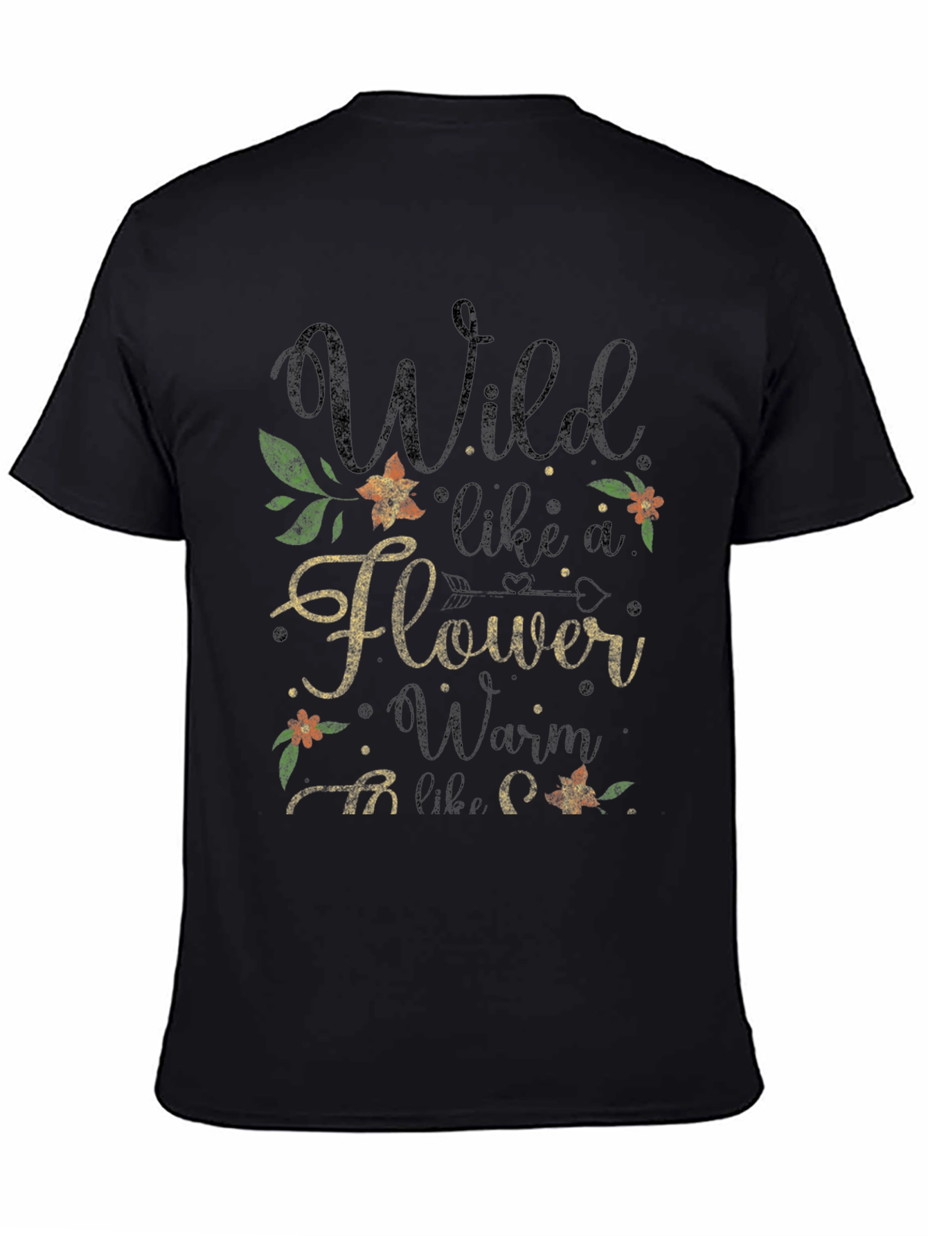 Wild Flower Graphic Tee - Stylish & Unique