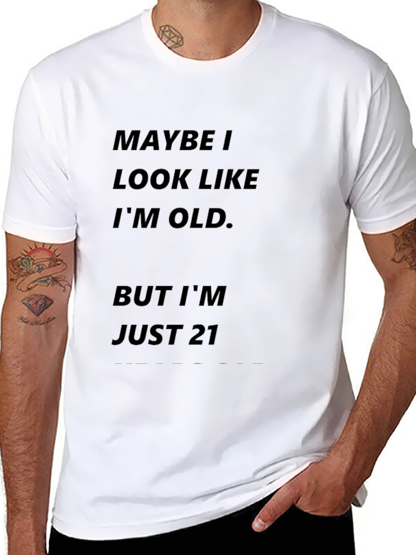 Funny Maybe I Look Old T-Shirt