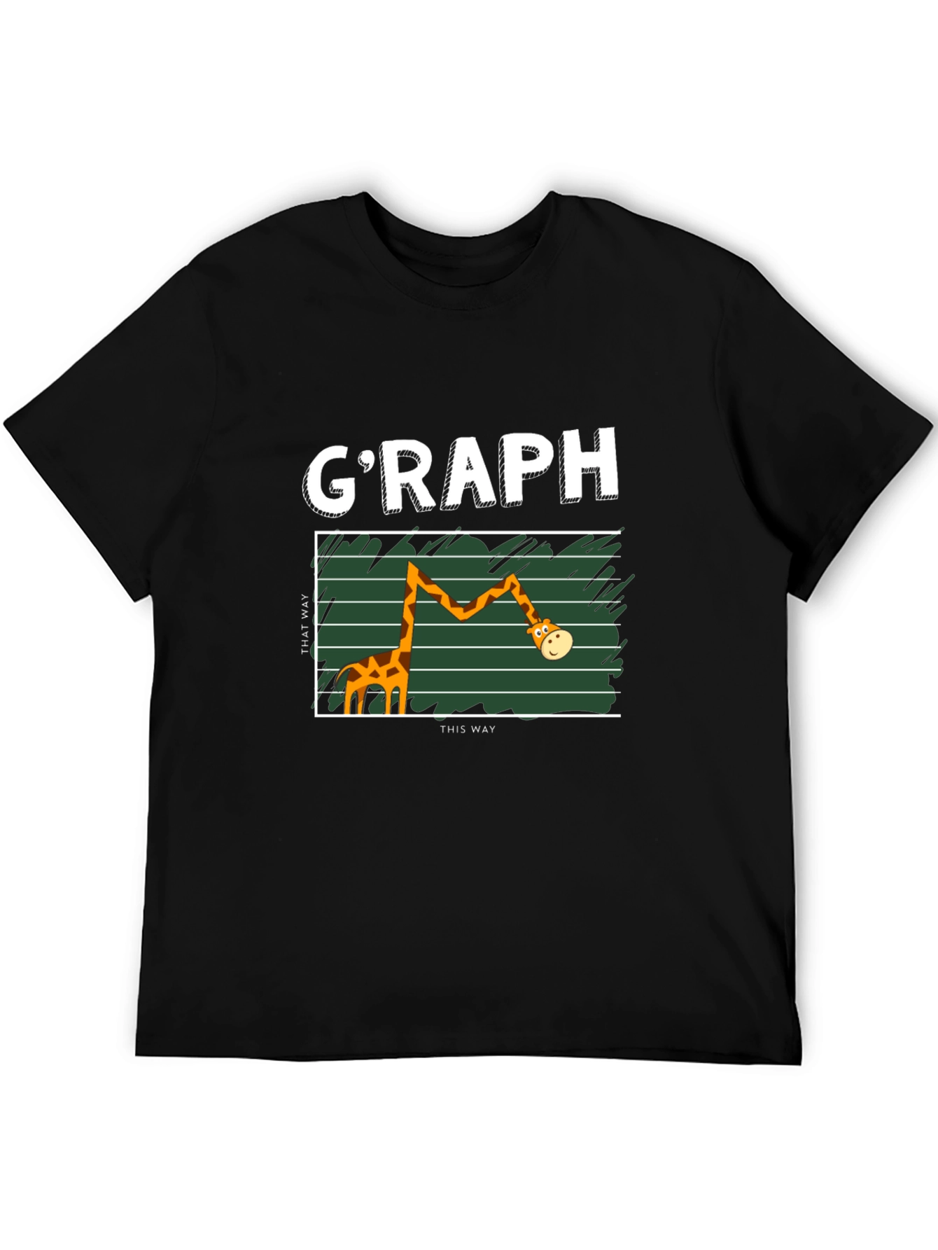 GRAPH Giraffe T-Shirt - Funny Graph Tee