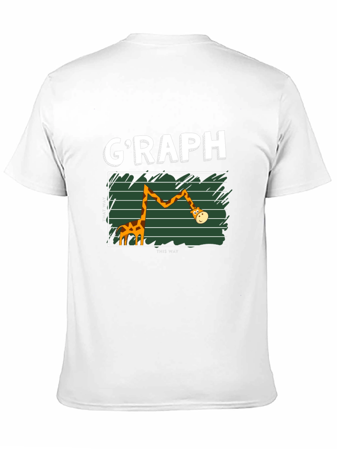 GRAPH Giraffe T-Shirt - Funny Graph Tee