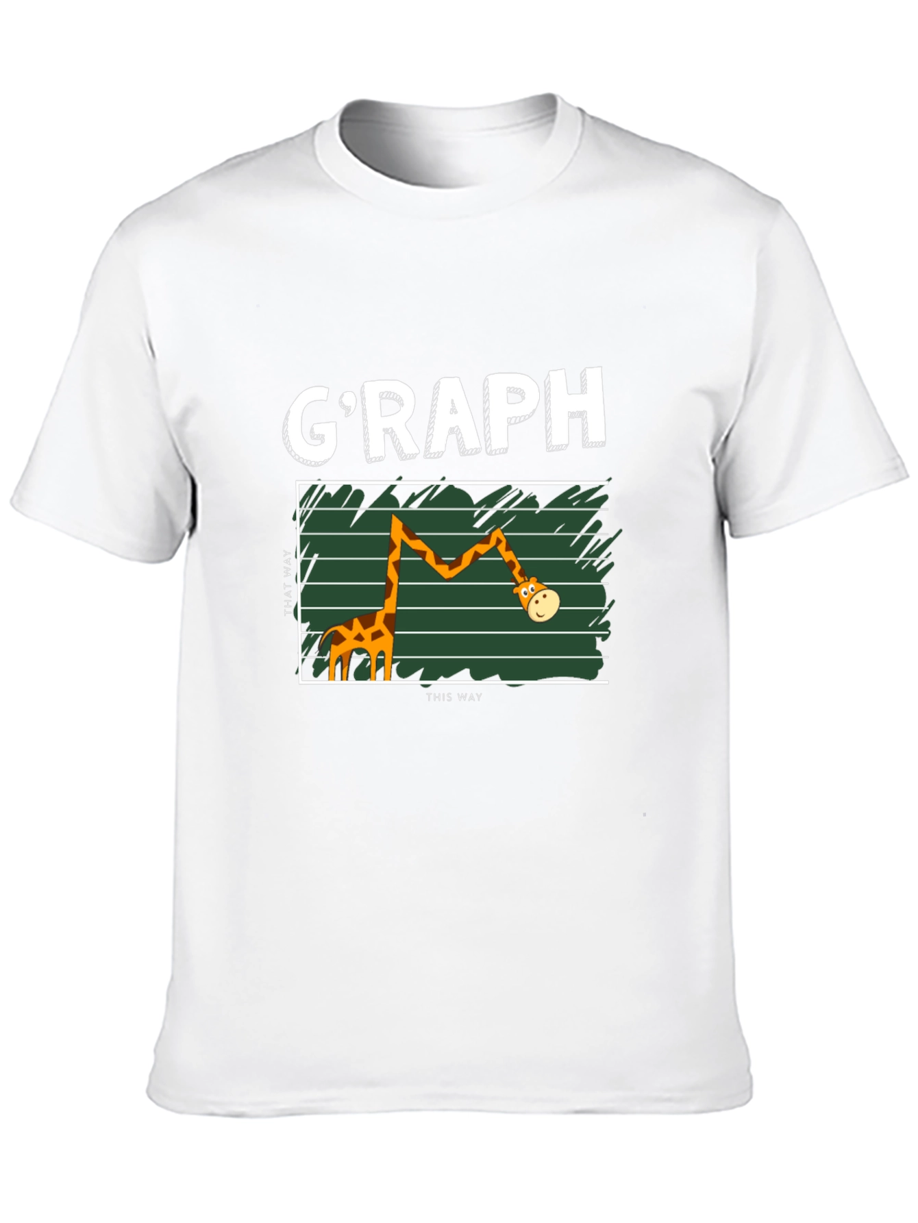 GRAPH Giraffe T-Shirt - Funny Graph Tee
