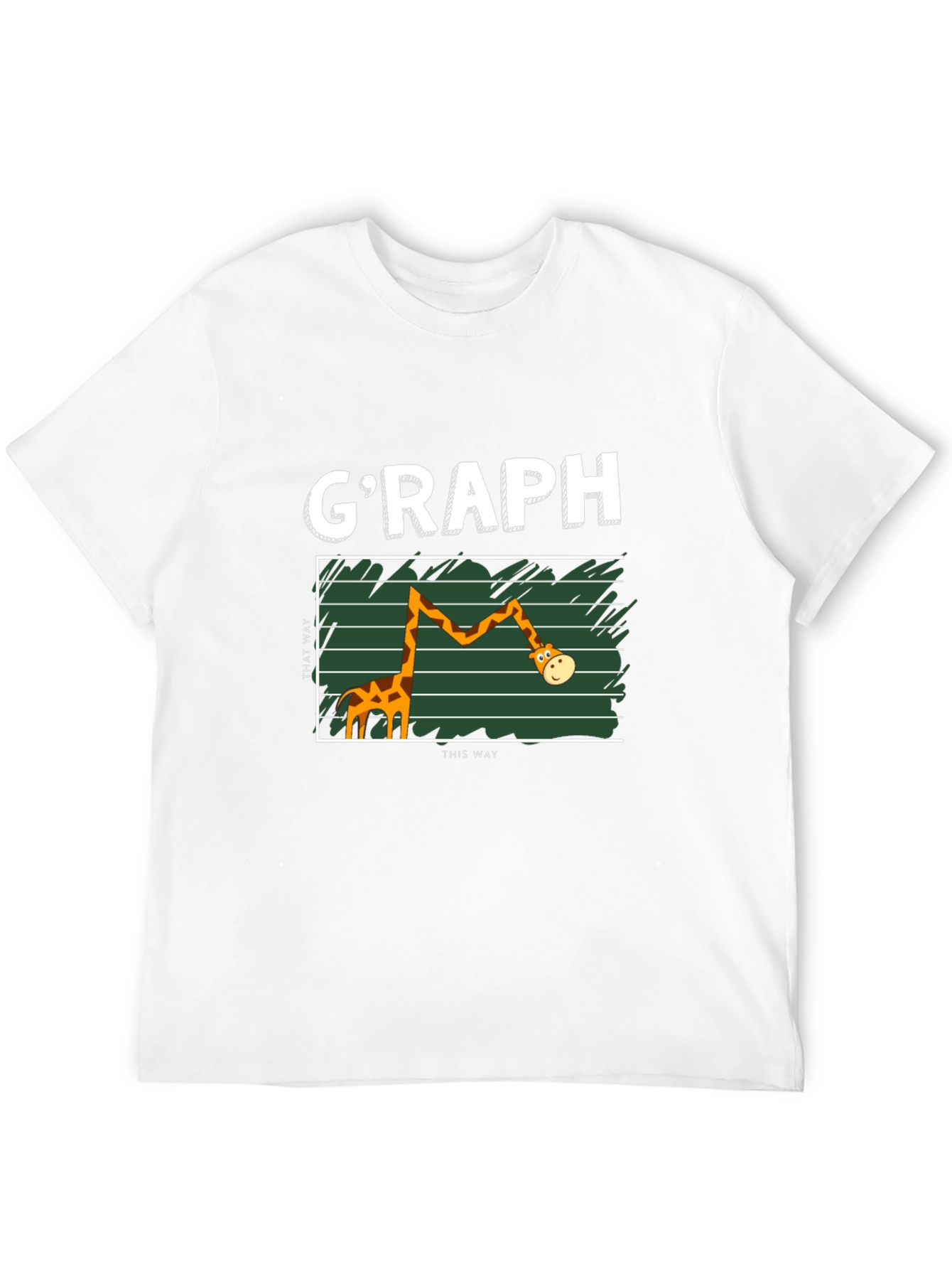 GRAPH Giraffe T-Shirt - Funny Graph Tee
