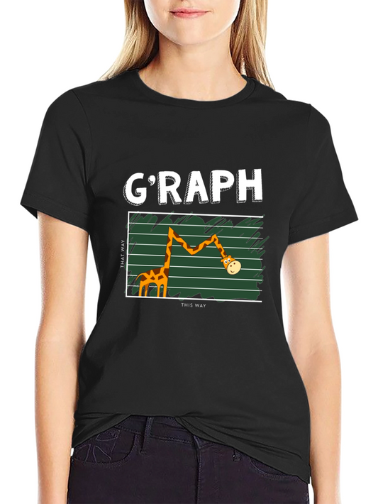 GRAPH Giraffe T-Shirt - Funny Graph Tee