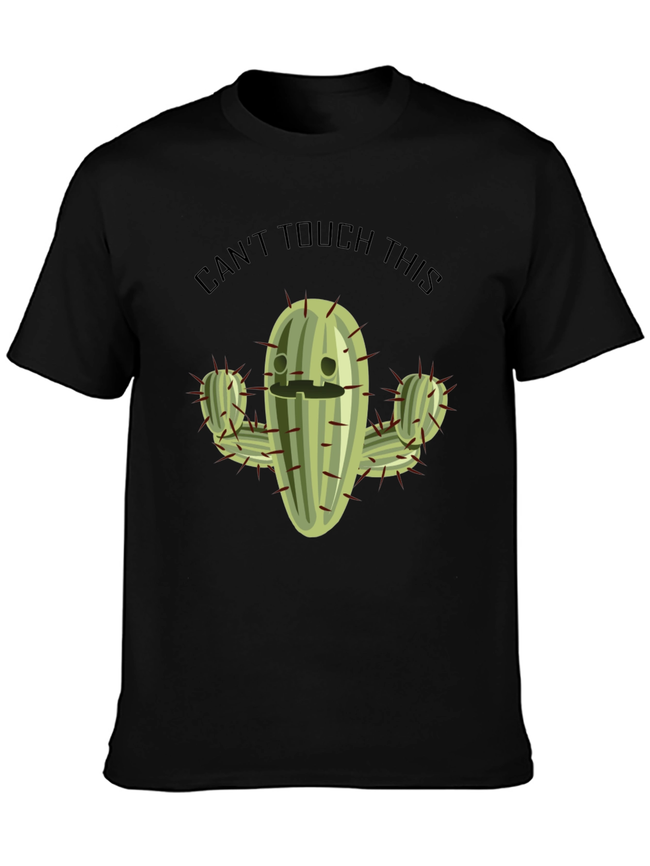 Cant Touch This Cactus T-Shirt Funny Graphic Tee