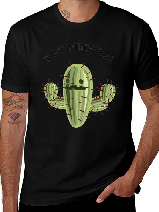 Cant Touch This Cactus T-Shirt Funny Graphic Tee
