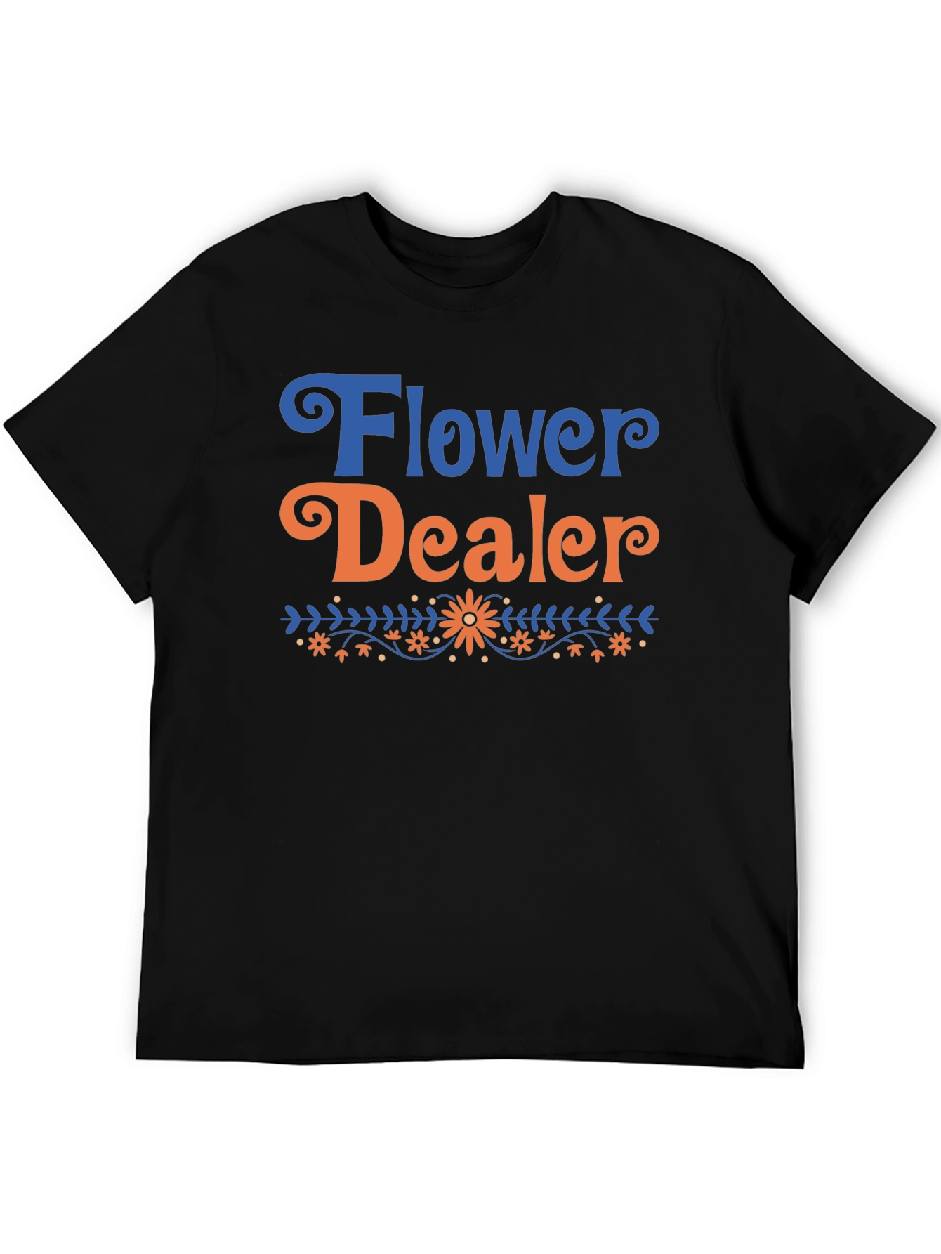 Flower Dealer T-Shirt - Floral Design